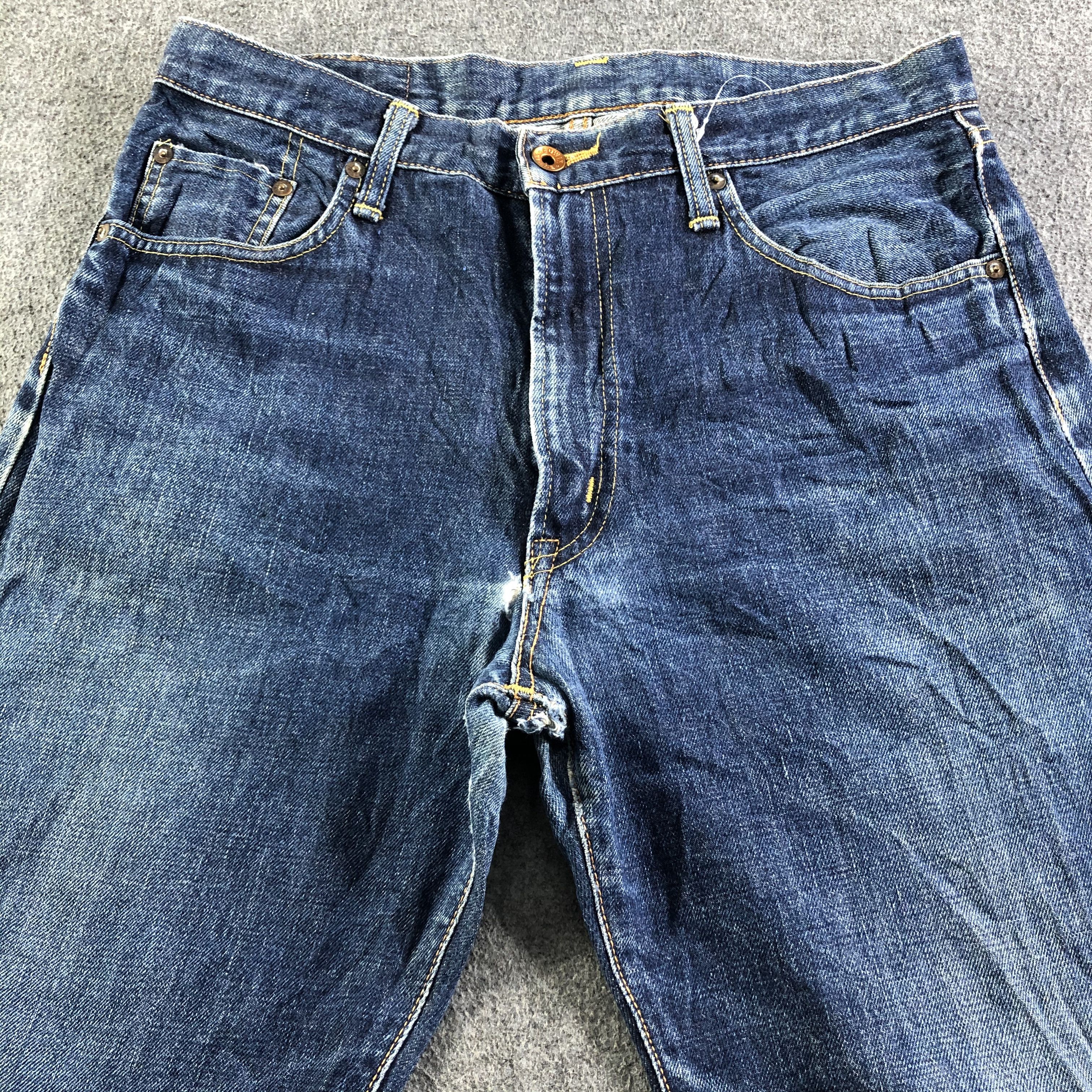 Edwin Vintage Blue Wash Edwin 505 Jeans-J3581 Size US 32 / EU 48 - 3 Thumbnail