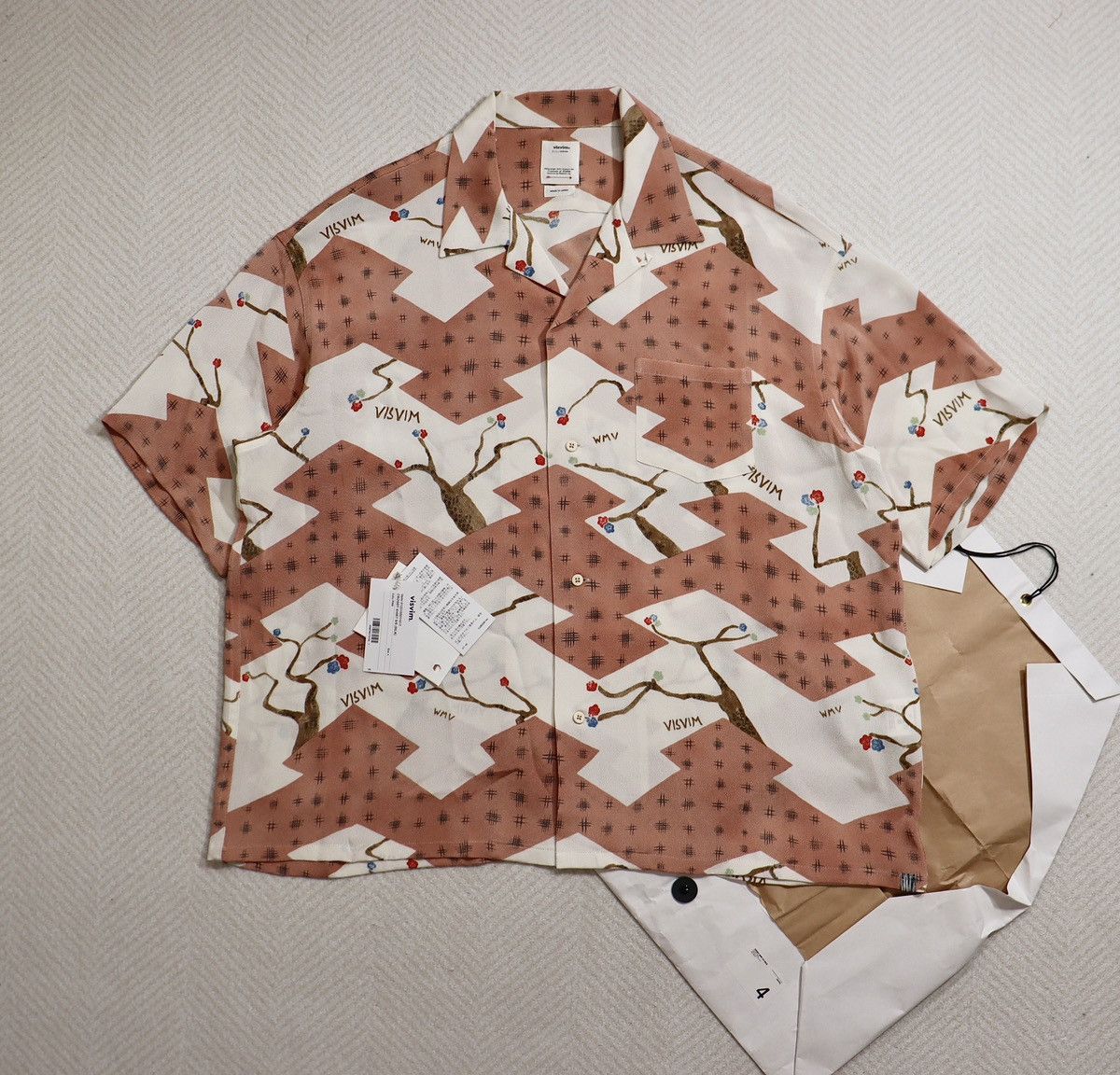 Visvim VISVIM 23SS CROSBY SHIRT S/S（SILK） | Grailed
