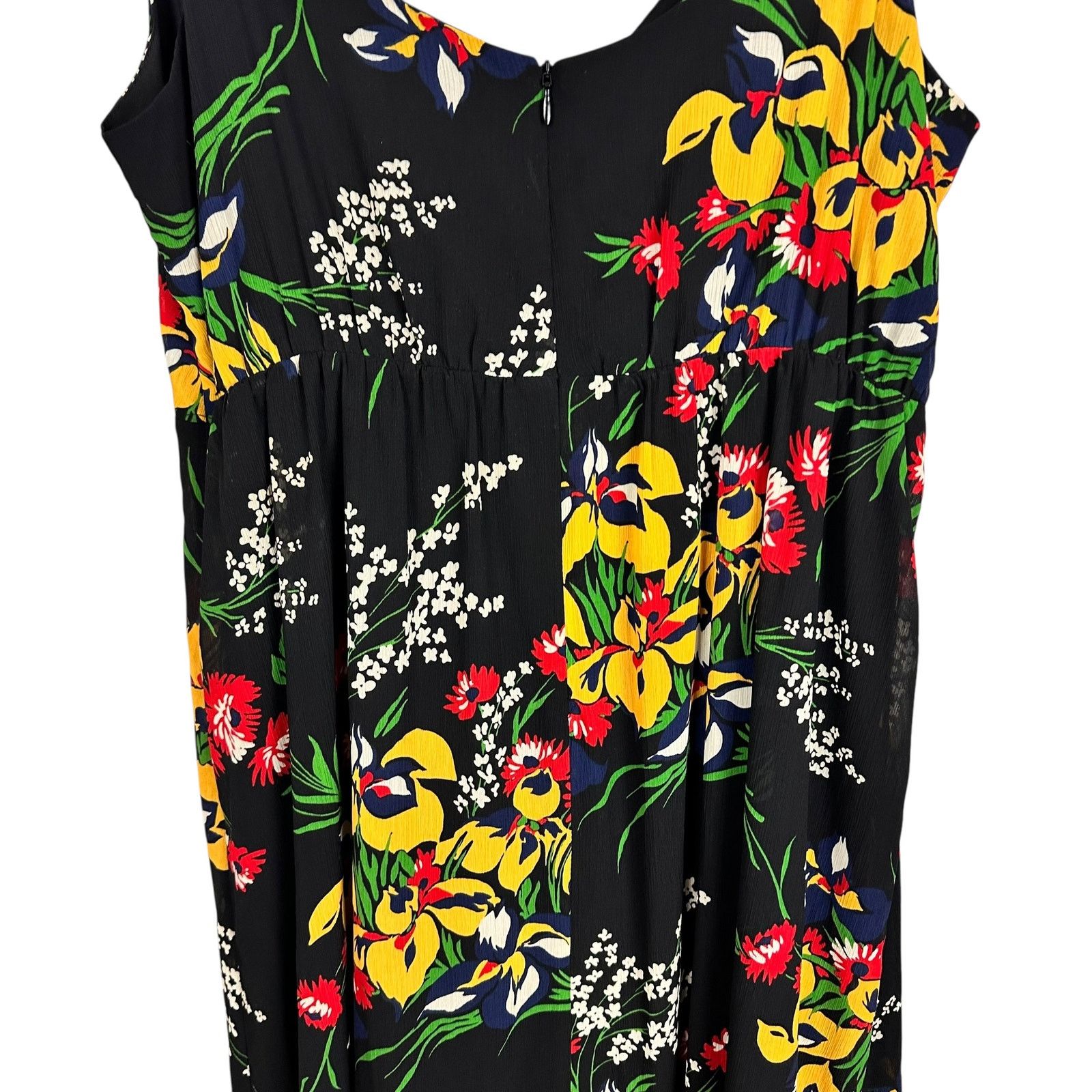 Madewell Madewell Ruffle-Strap Wrap Black SunDress in Black Orchid 12 Size XL / US 12-14 / IT 48-50 - 14 Thumbnail