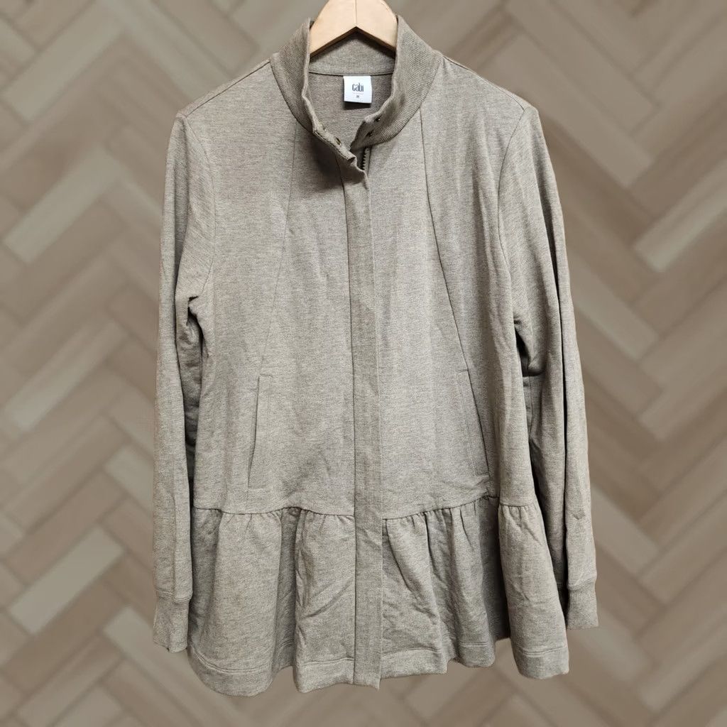 Vintage CAbi Womens Brown Full Zip Jacket Size M Size M / US 6-8 / IT 42-44 - 1 Thumbnail