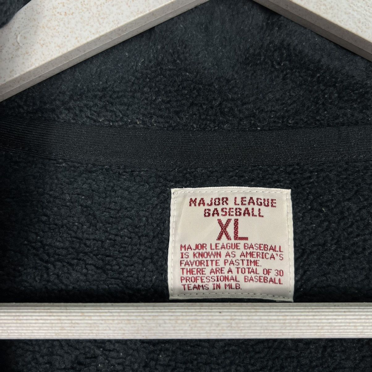 Japanese Brand 🔥 VINTAGE NEW YORK YANKEES MLB ANORAK FLEECE Size US XL / EU 56 / 4 - 12 Thumbnail