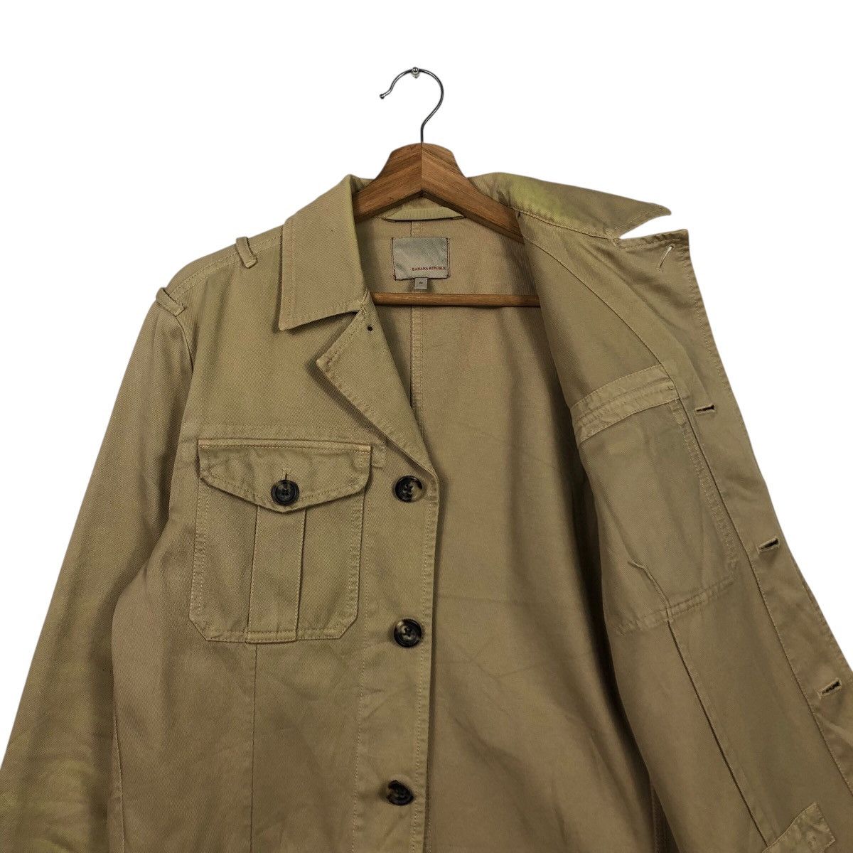 Japanese Brand Banana Republic Heavy Cotton Field Coat — Adventure Wear Size US M / EU 48-50 / 2 - 13 Thumbnail