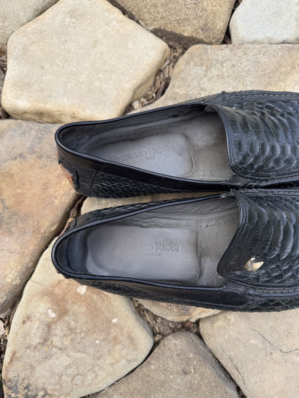Rere Vintage Steffeno Ricci Python Skin Loafer