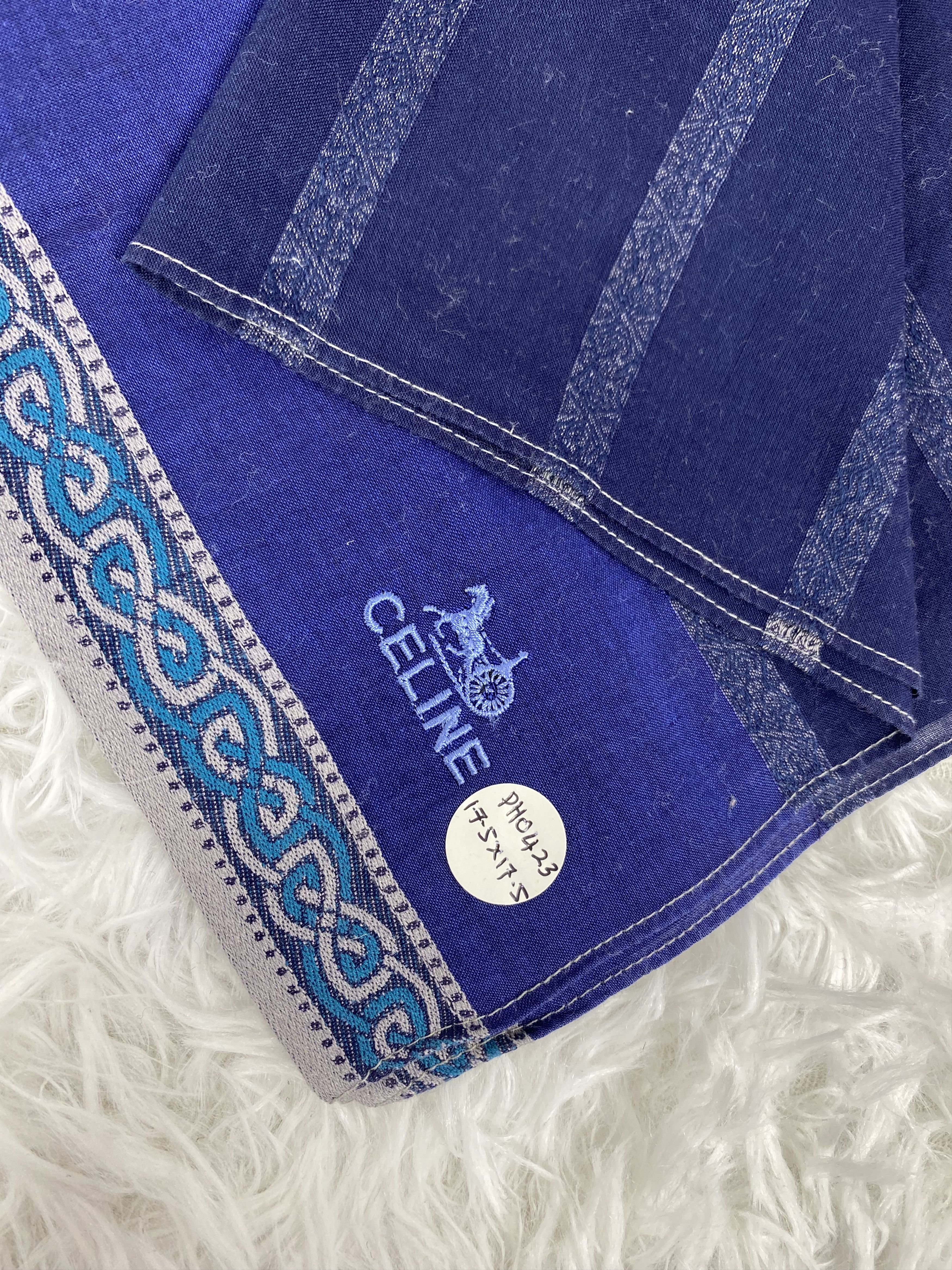 Celine Vintage Celine Handkerchief Neckerchief PH0423 Size ONE SIZE - 2 Thumbnail