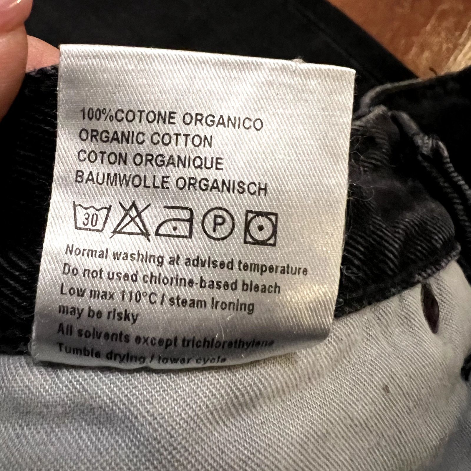 6397 6397 old black jeans size 25 Italy Size 25" / US 0 / IT 36 - 6 Thumbnail