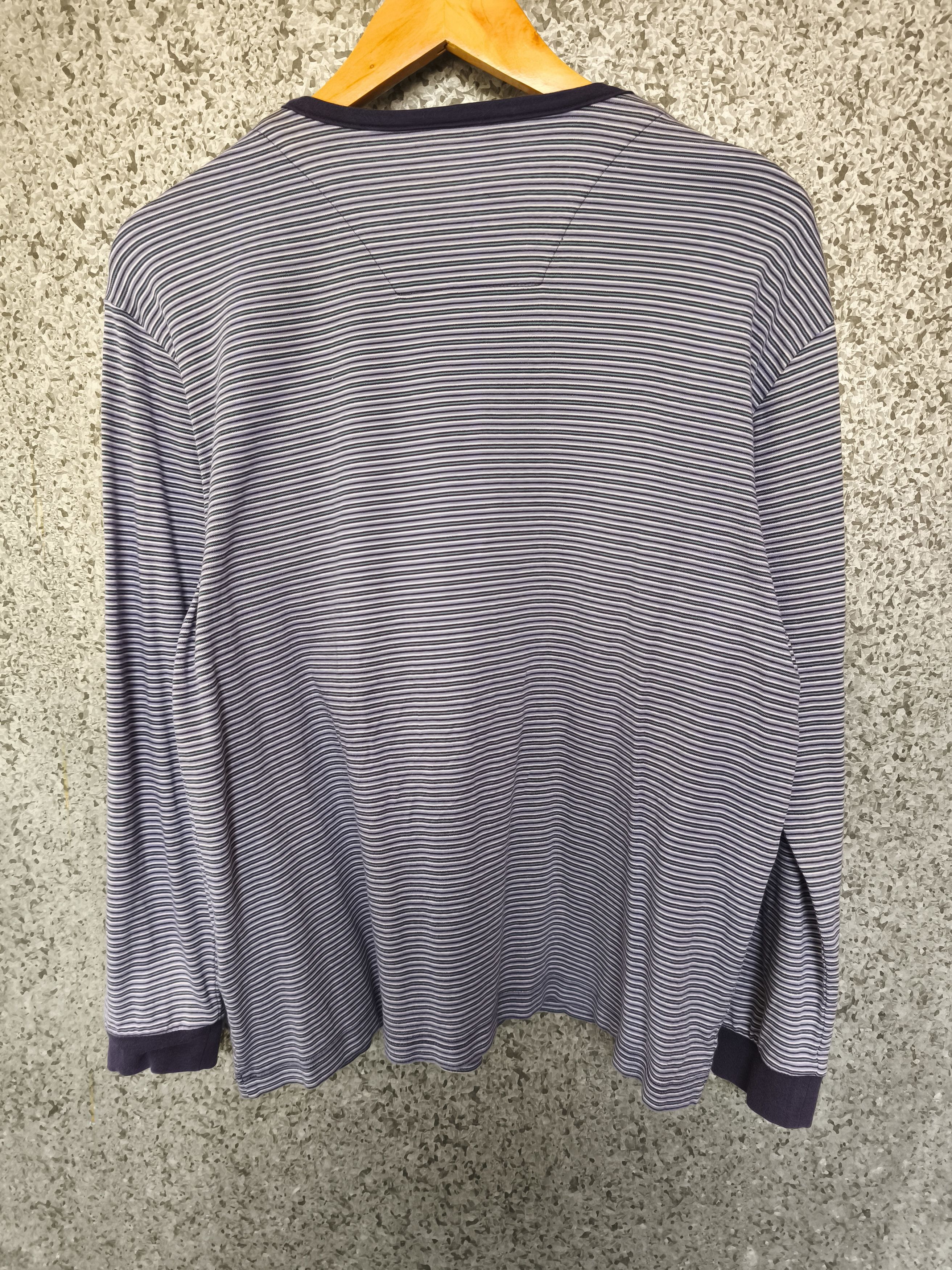 Lanvin Lanvin stripes long sleeve t shirt Size US L / EU 52-54 / 3 - 4 Thumbnail