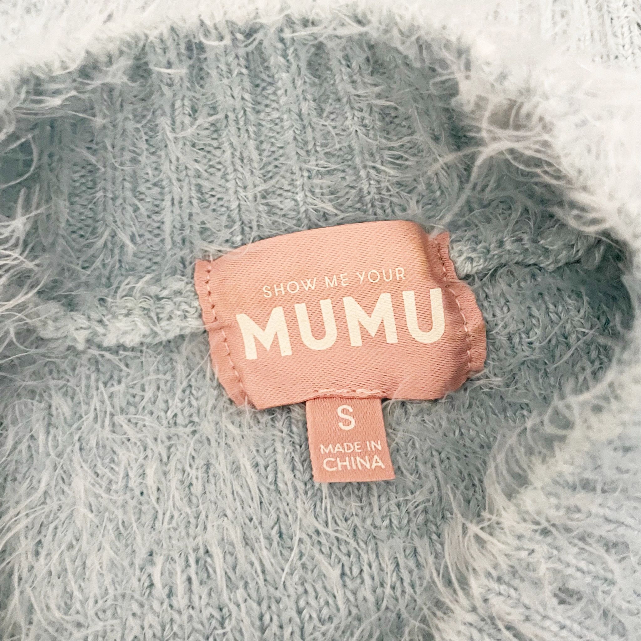 Show Me Your MuMu Show Me Your Mumu Vienna Fuzzy Knit Size S / US 4 / IT 40 - 2 Thumbnail