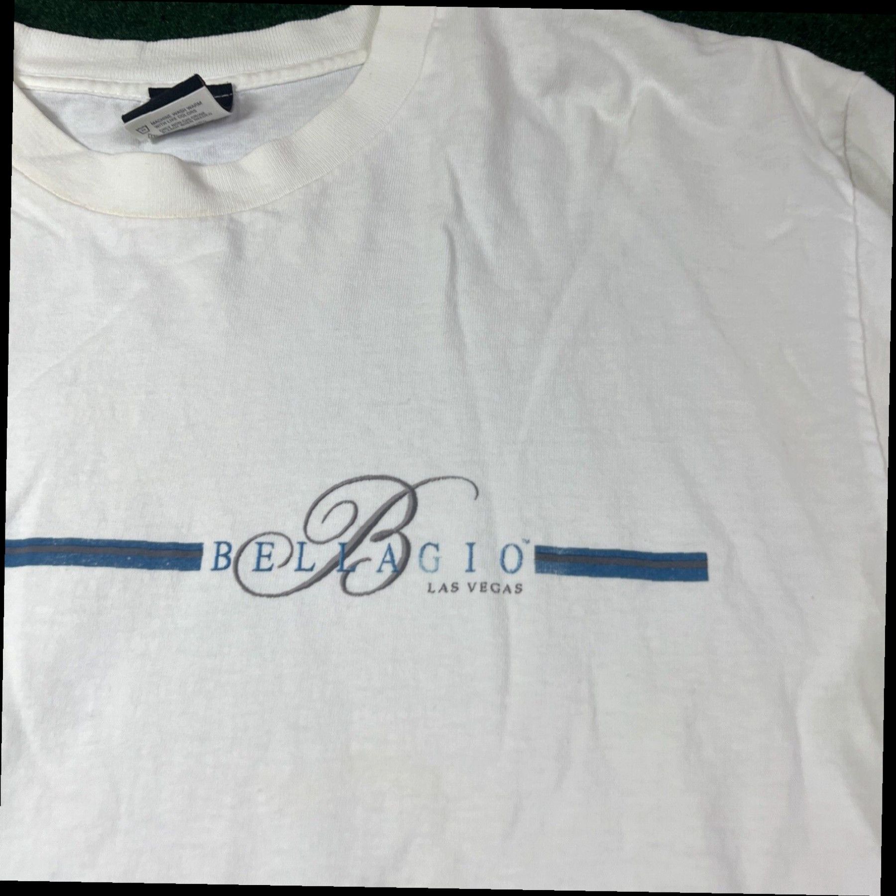 Vintage BELLAGIO Long Sleeve Shirt Men Large White Crewneck VINTAGE Size US L / EU 52-54 / 3 - 4 Thumbnail