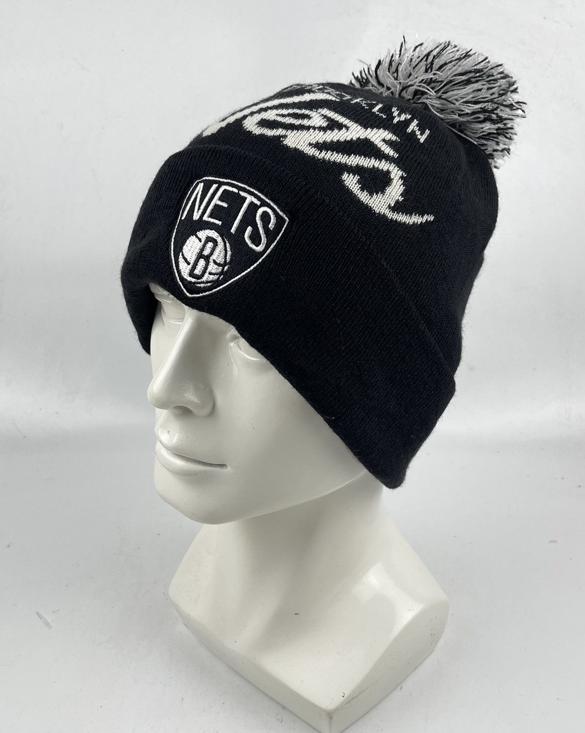 Mitchell & Ness brooklyn nets beanie hat tc50 Size ONE SIZE - 1 Thumbnail