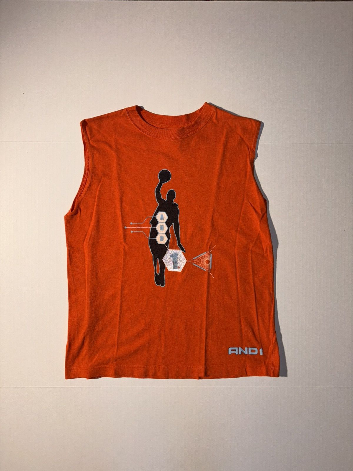 Nike Vtg And1 Basketball DNA Tank Top Youth Medium Adult Small Size US S / EU 44-46 / 1 - 1 Thumbnail