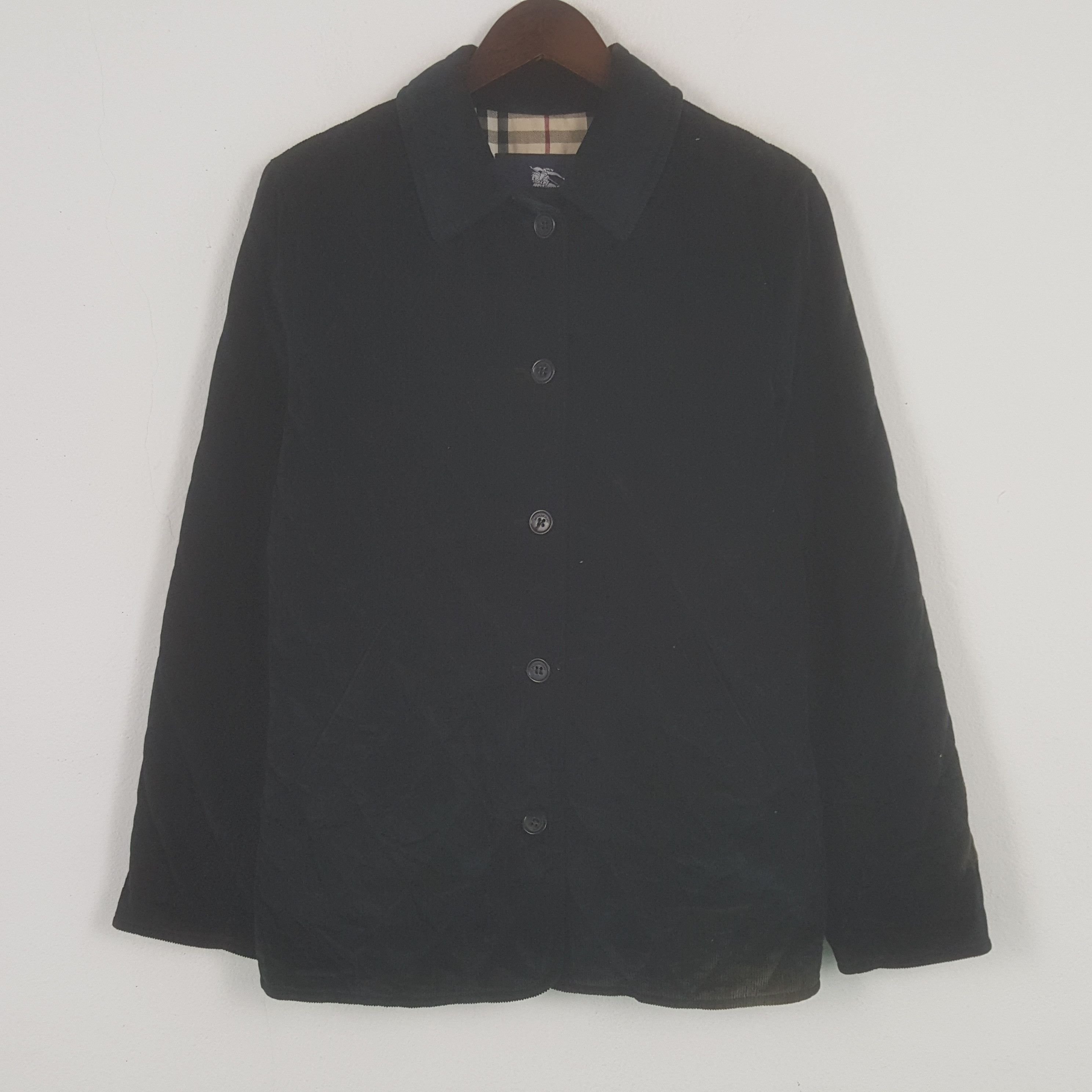 Burberry × Vintage Vintage Burberry London Button Up Custom Art Jacket Size S / US 4 / IT 40 - 3 Thumbnail