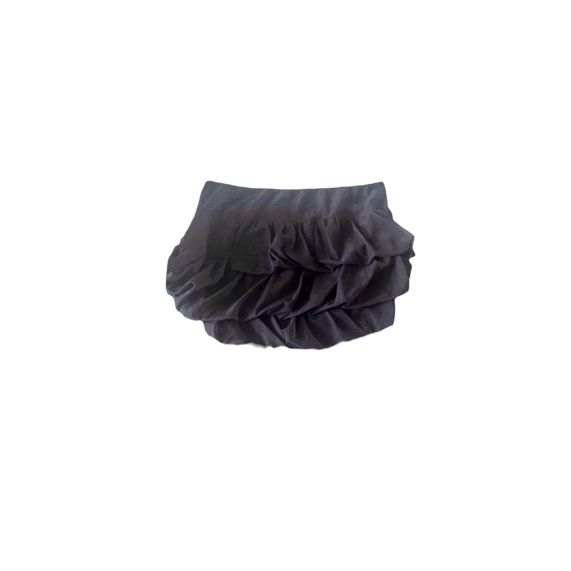 Cop Copine The Cop Copine Bubble Ruffled Skirt Size 28" / US 6 / IT 42 - 3 Thumbnail