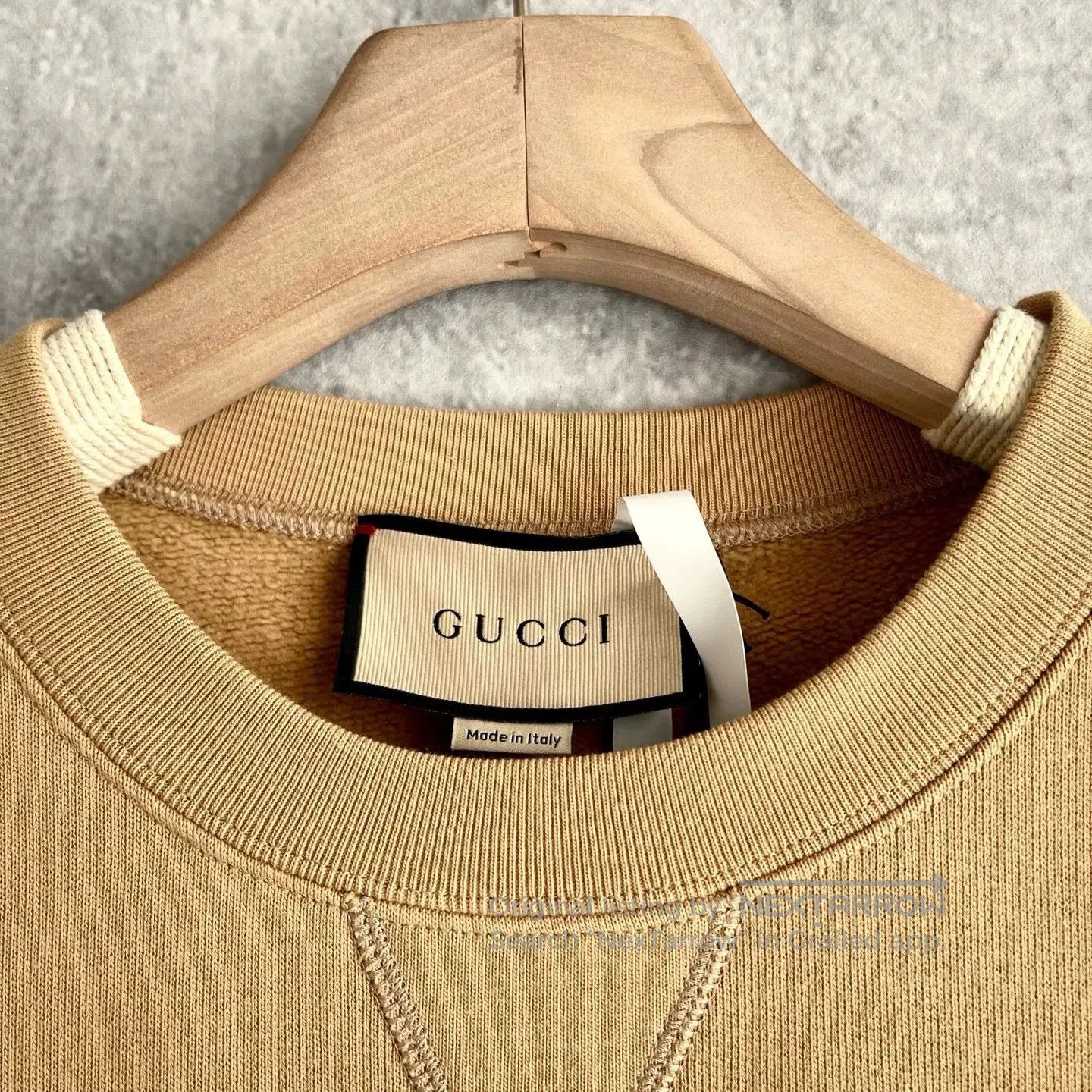 Gucci Gucci Camel Cotton Red. Size US XL / EU 56 / 4 - 3 Thumbnail