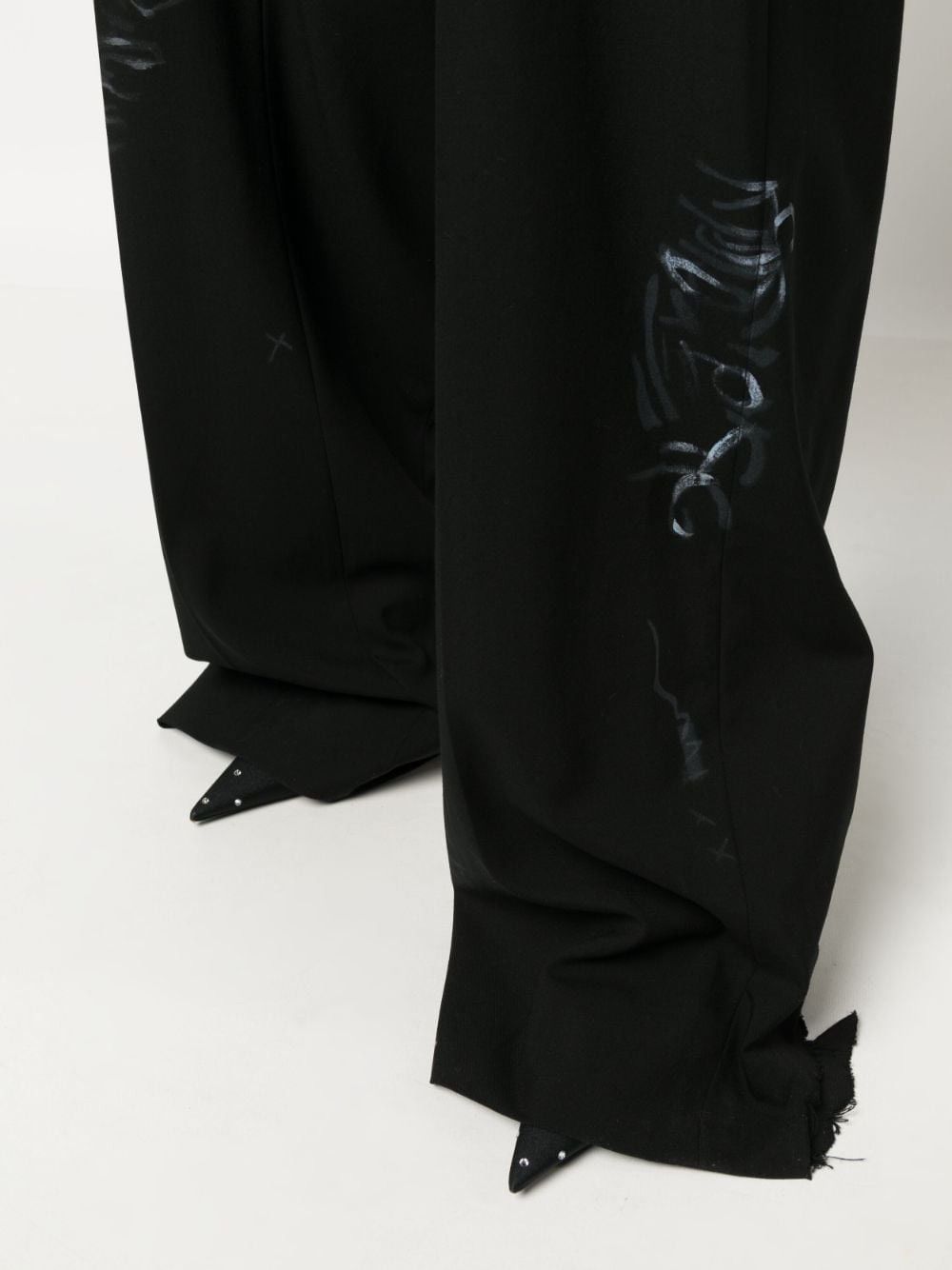 Balenciaga Balenciaga Balenciaga Graffiti Skater Tailored Pants Size US 30 / EU 46 - 4 Thumbnail