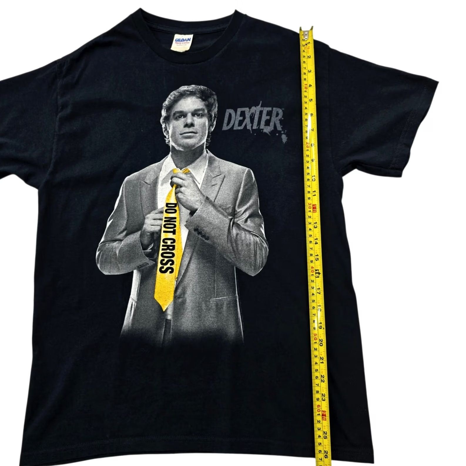 Gildan Gildan Unisex Dexter Morgan Black Graphic T-Shirt M Size US M / EU 48-50 / 2 - 7 Thumbnail