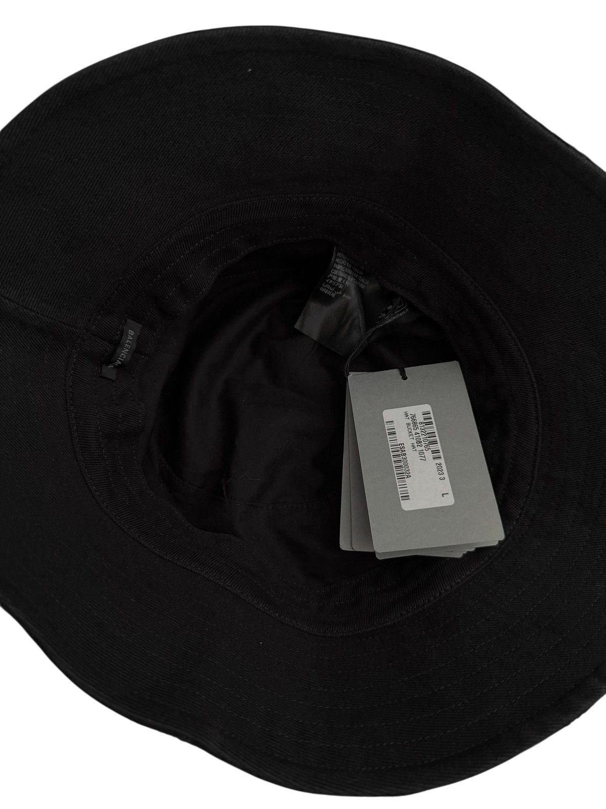 Balenciaga Unity Cotton Drill Bucket Bat Size ONE SIZE - 2 Thumbnail