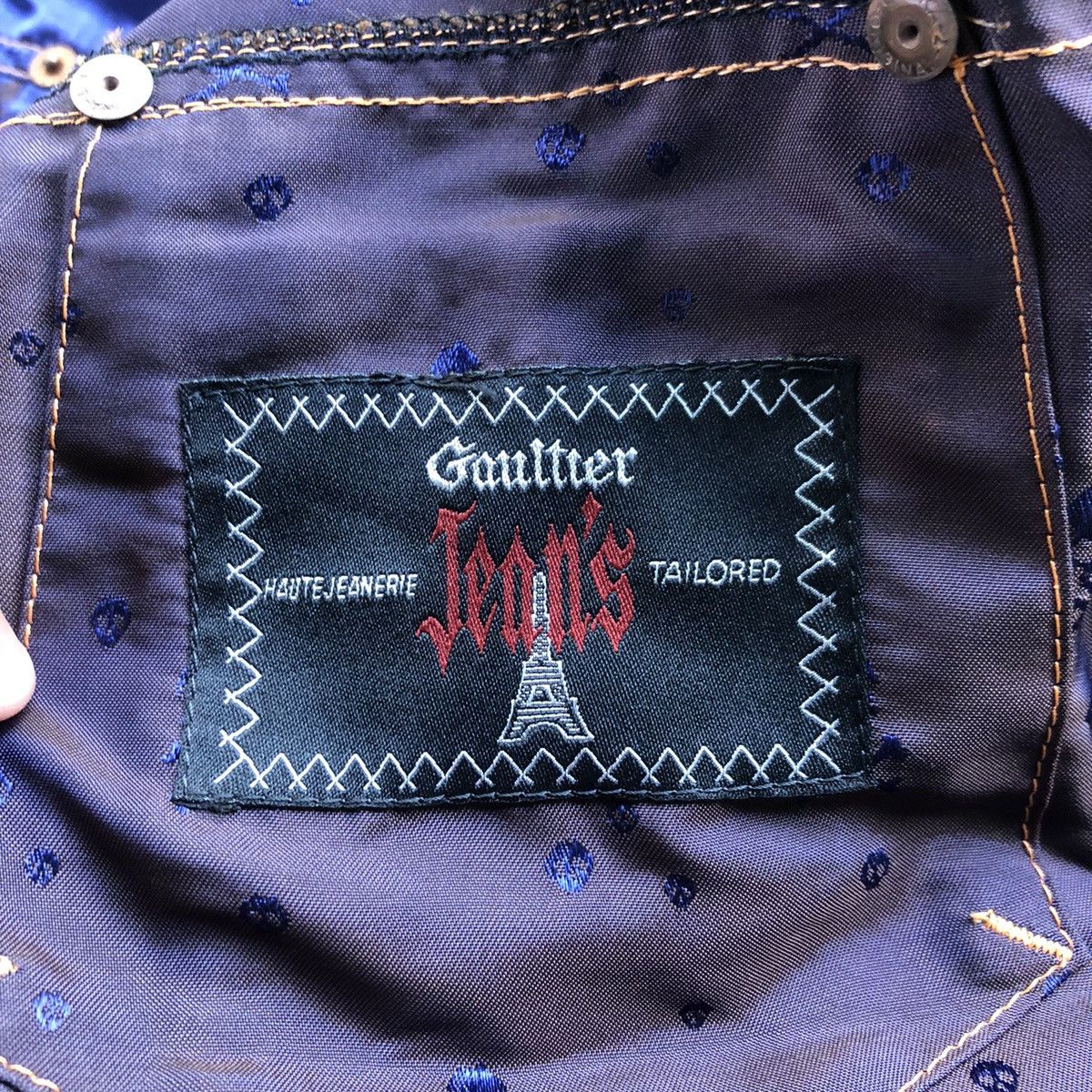 Designer × Jean Paul Gaultier Jean Paul Gaultier Skull Satin Vest Size US M / EU 48-50 / 2 - 12 Thumbnail