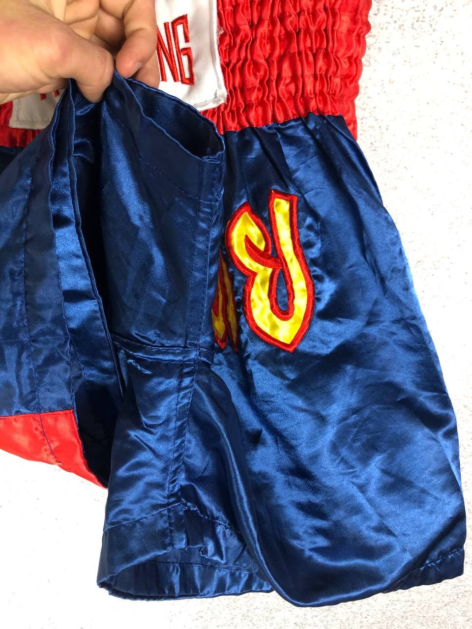 Vintage Vintage Muay Thai Boxing Shorts Size US 34 / EU 50 - 6 Thumbnail