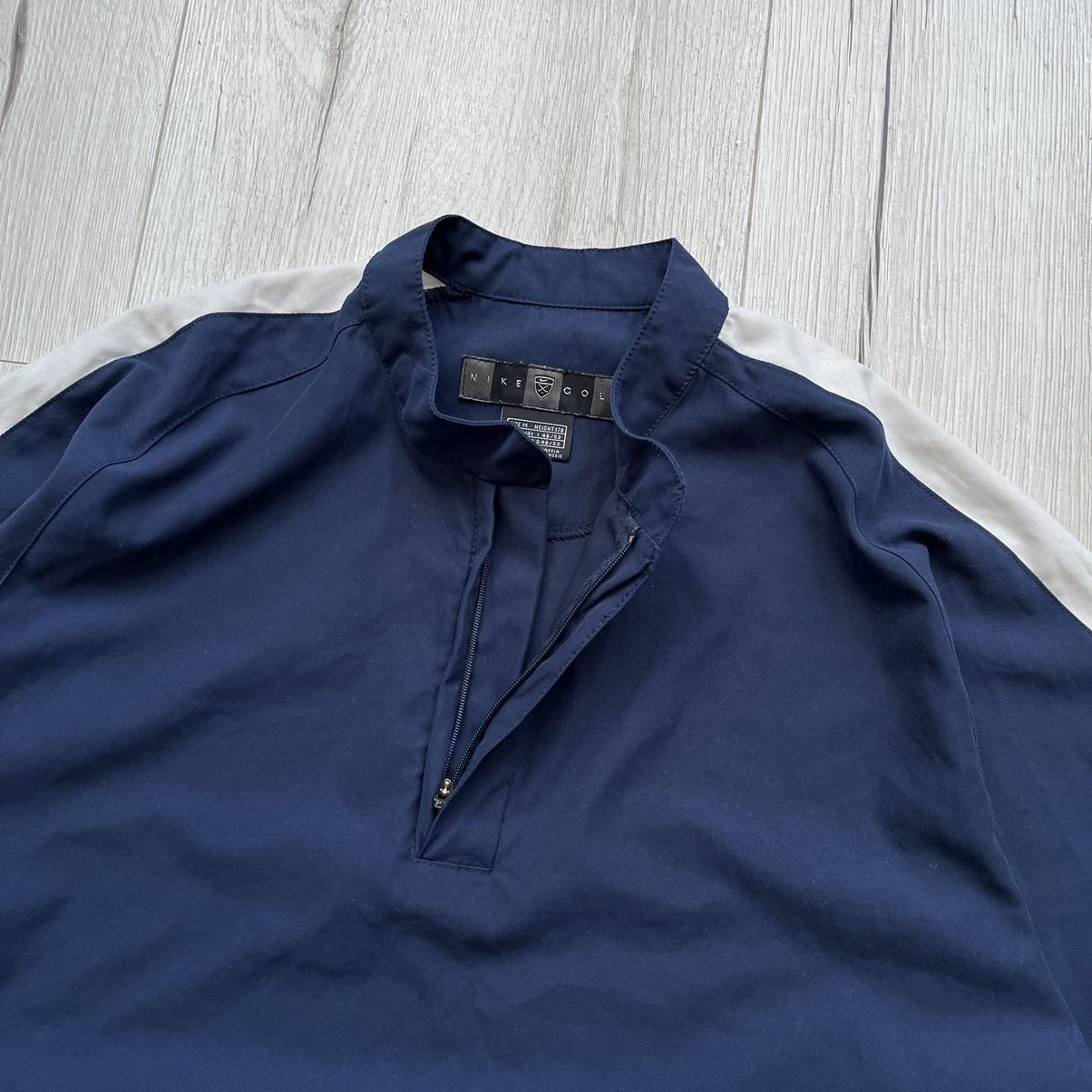 Nike × Vintage Vintage 00s Nike Golf 1/4 Zip Nylon Jacket Sweatshirt Y2K Size US M / EU 48-50 / 2 - 4 Thumbnail