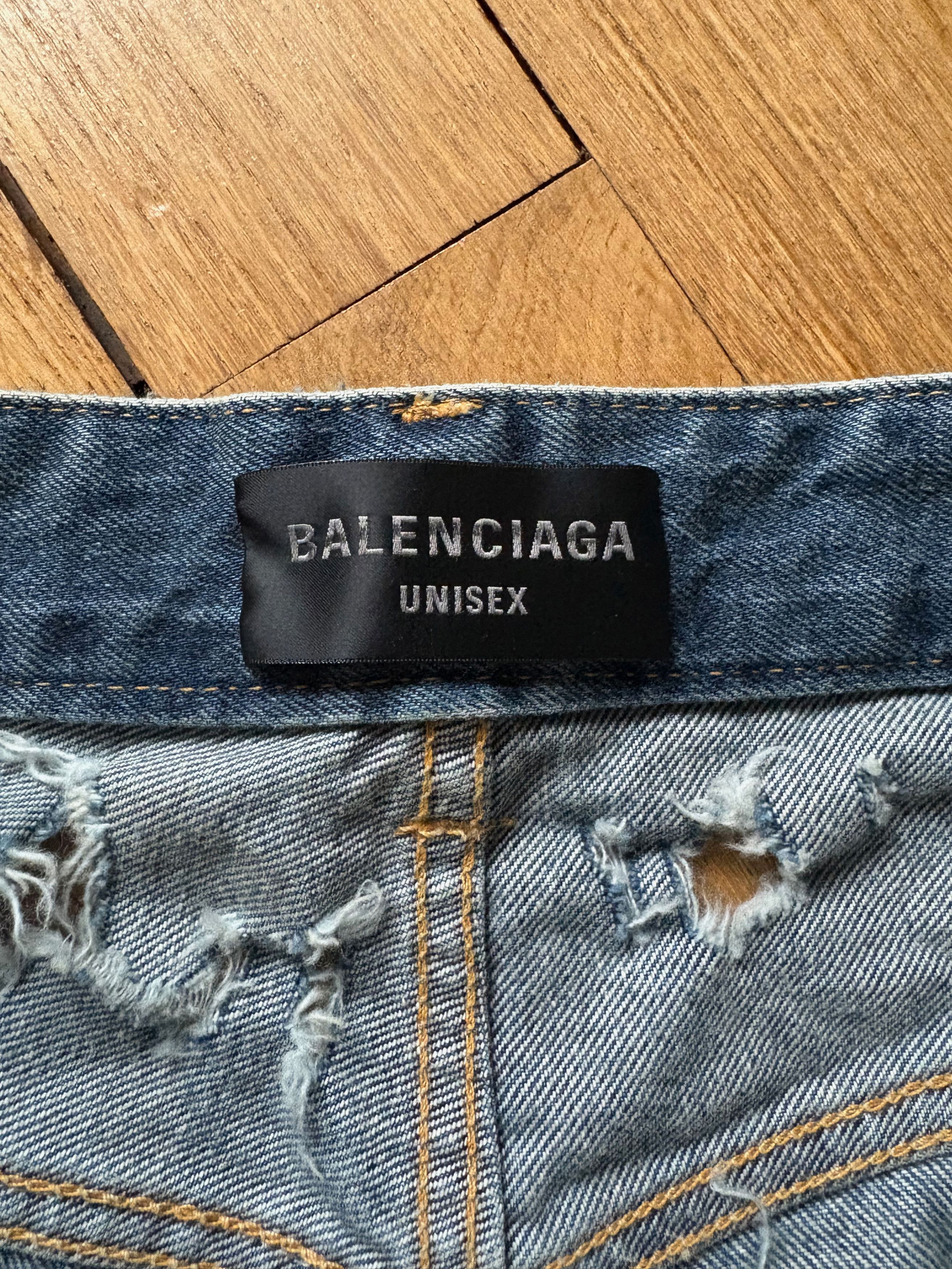 Balenciaga Balenciaga Destroyer Denim Jeans Size US 32 / EU 48 - 5 Thumbnail
