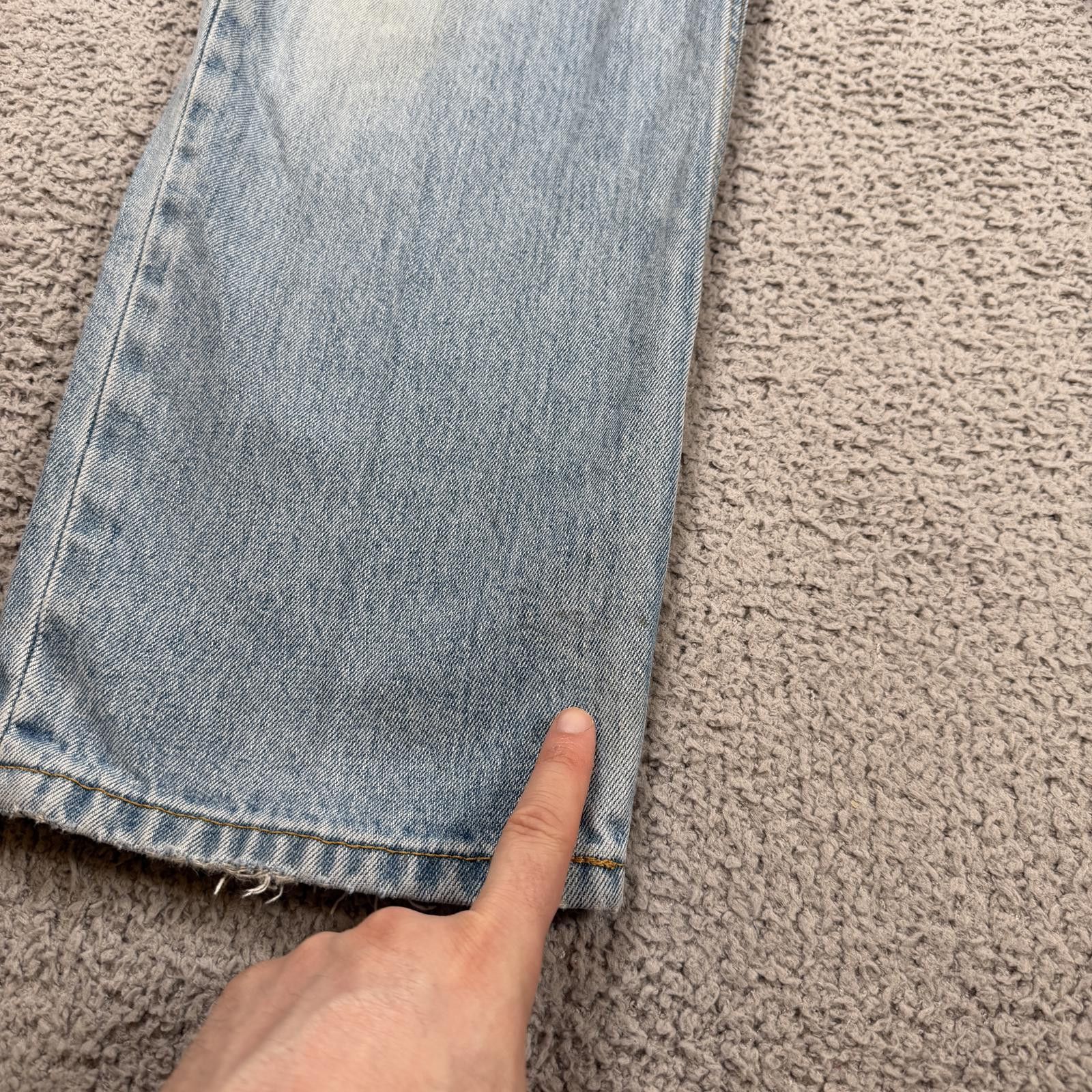 Levi's Levis 550 Relaxed Fit Jeans 34x29 Light Wash Distressed Size US 34 / EU 50 - 11 Thumbnail