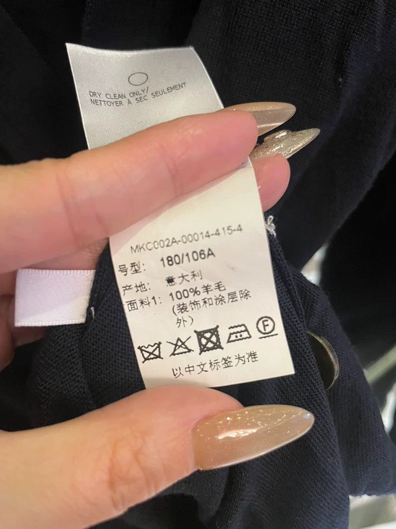 Thom Browne Thom Browne Dark blue cardigan jacket 2503-Nextarrow Size US XL / EU 56 / 4 - 6 Thumbnail