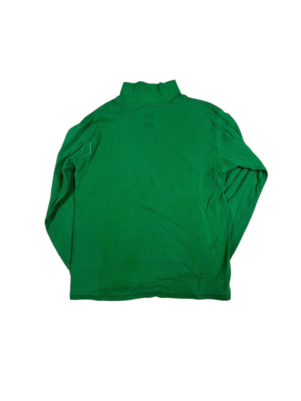 Vintage Vintage 80s US Military Flight Deck Jersey Shirt Green Size US L / EU 52-54 / 3 - 2 Thumbnail