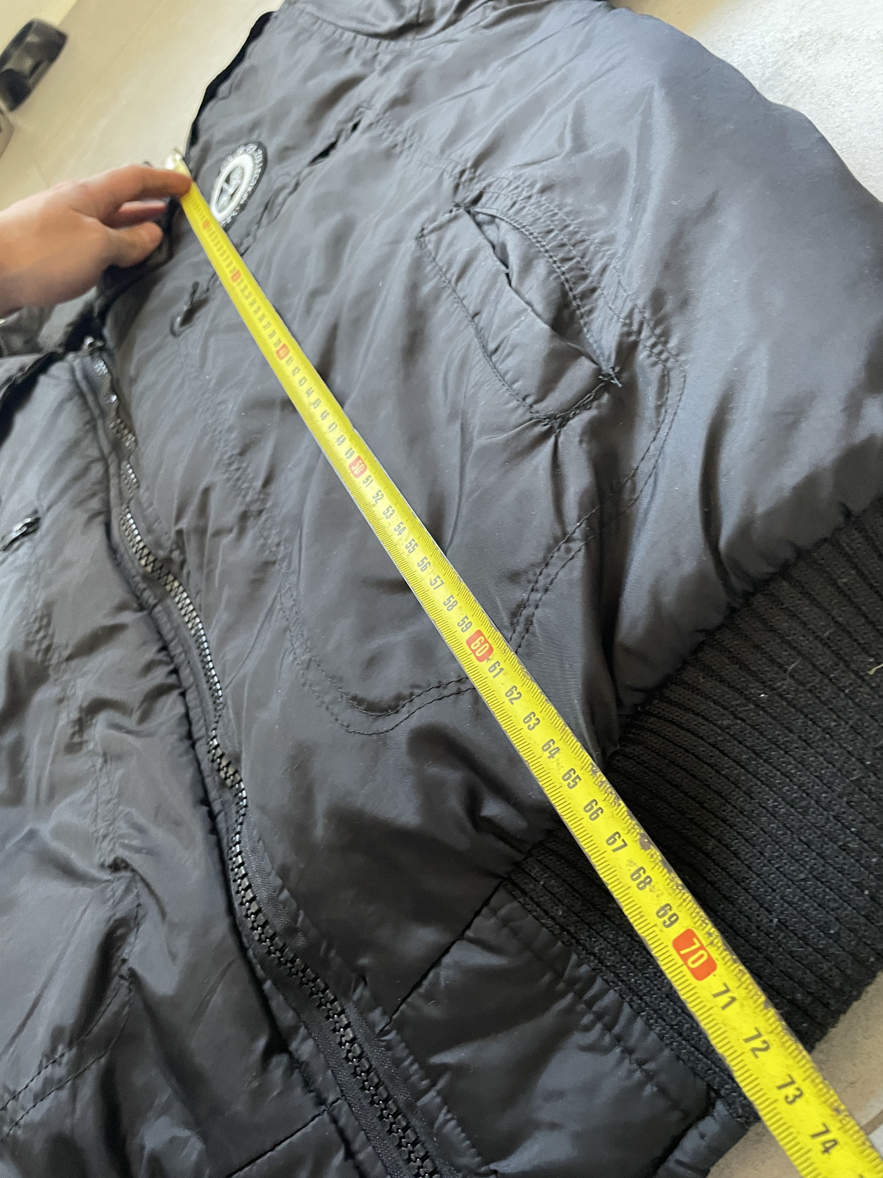 Vintage VINTAGE BLACK BOXY OPIUM INSULATED BOMBER JACKET Size US XL / EU 56 / 4 - 6 Thumbnail