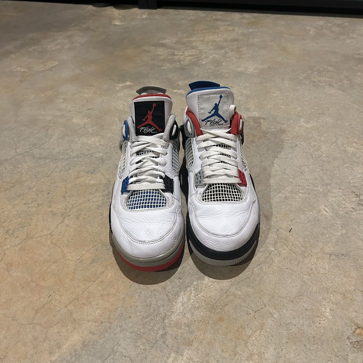 Jordan Brand × Nike Air Jordan 4 Retro What The 2019 US 11 Size US 11 / EU 44 - 3 Thumbnail