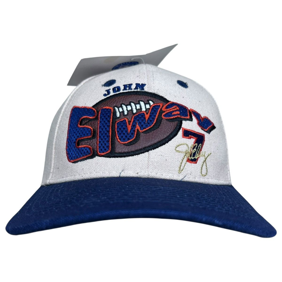 NFL NWT Vintage NFL Denver Broncos John Elway QB Club Snapback Size ONE SIZE - 1 Thumbnail