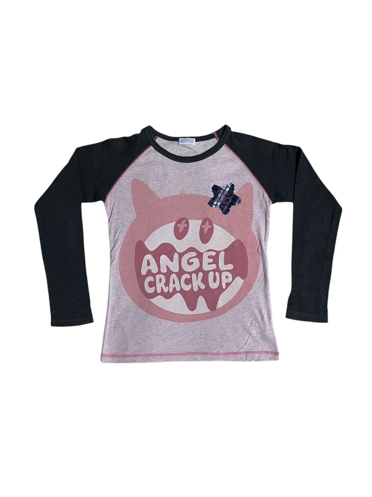 Angel Blue × Japanese Brand × Vintage Angel Blue Raglan T Shirt Size L / US 10 / IT 46 - 18 Thumbnail