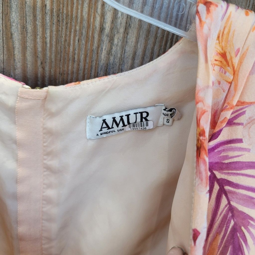 Amur EUC Amur Gitana Floral Silk Cropped Blouse Size S / US 4 / IT 40 - 10 Thumbnail