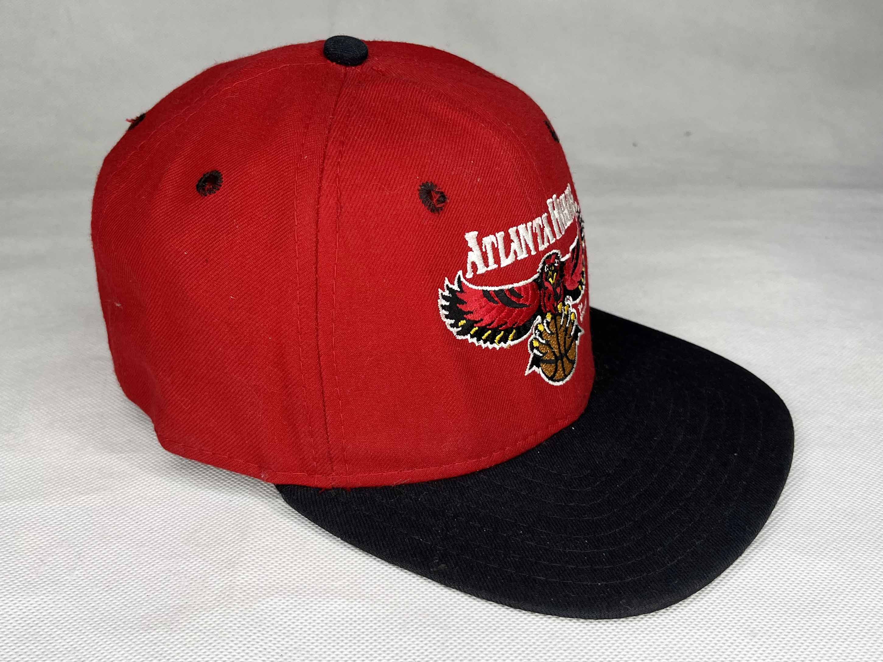 New Era Vintage New Era NBA Atlanta Hawks Snapback Cap Hat Size ONE SIZE - 4 Thumbnail