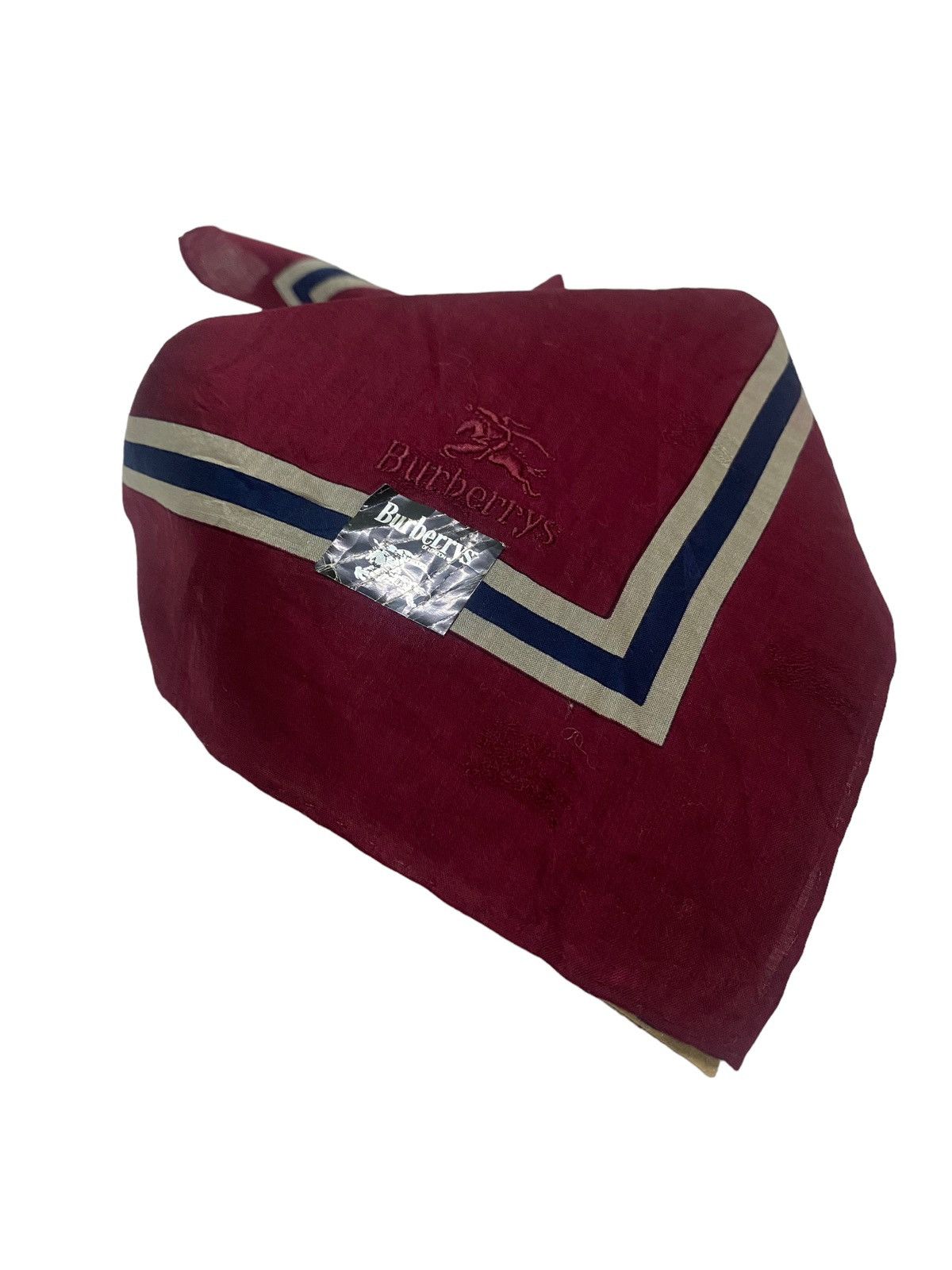 Burberry × Vintage Vintage Burberry Handkerchief Size ONE SIZE - 1 Thumbnail