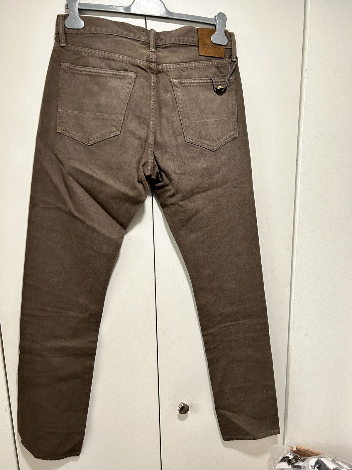 Tom Ford Tom Ford SLIM SELVAGE BULL DENIM JEANS size 32 TFD001 BRj02 Size US 32 / EU 48 - 9 Thumbnail