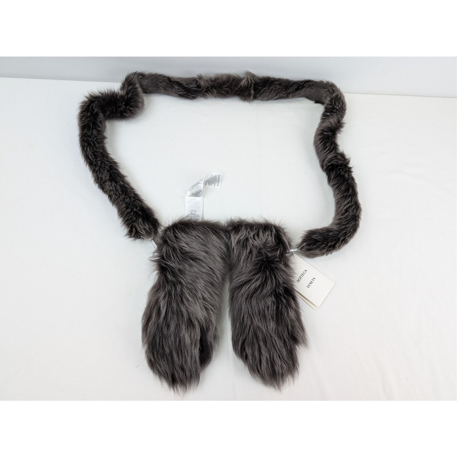 Bottega Veneta o1rshd1 Size: 7 /DUP/ Men Bleached Toscana Shearling Gloves Size ONE SIZE - 1 Thumbnail