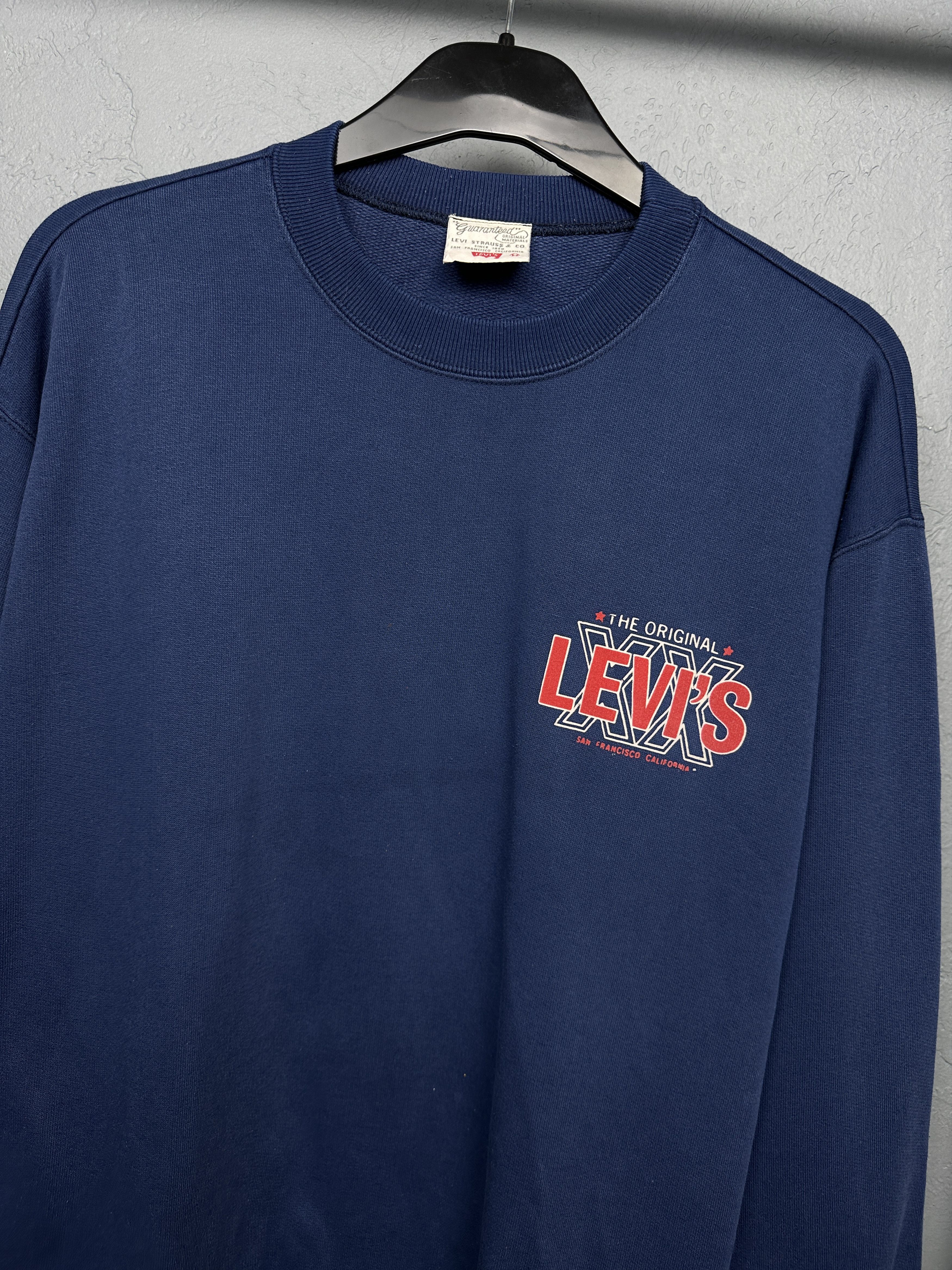 Levi's Levi's 90s Vintage Mens Sweatshirt Size US M / EU 48-50 / 2 - 2 Thumbnail