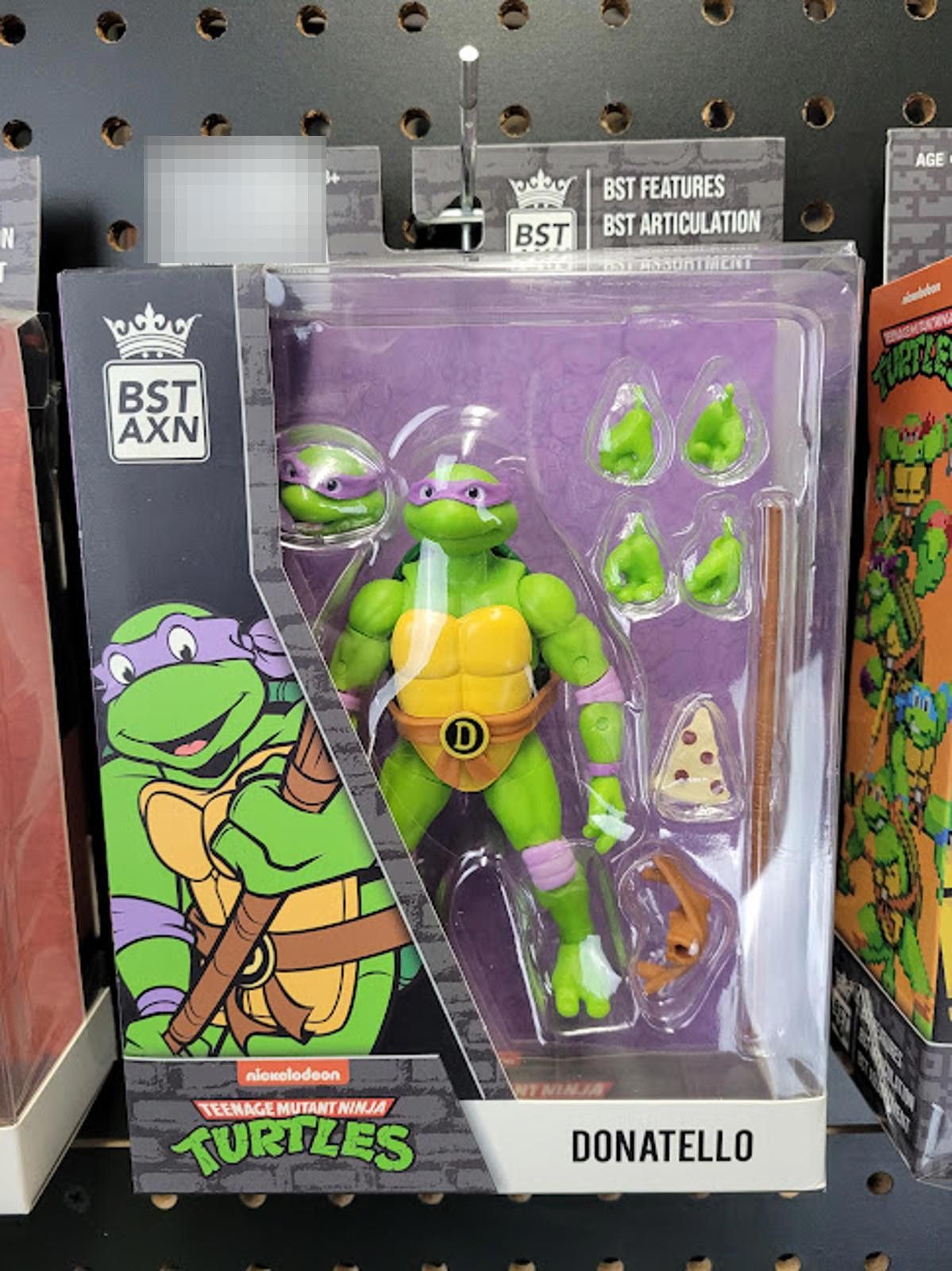 Nickelodeon TMNT Action Figures Set - Raphael, Donatello & Mikey Fun! Size ONE SIZE - 3 Thumbnail