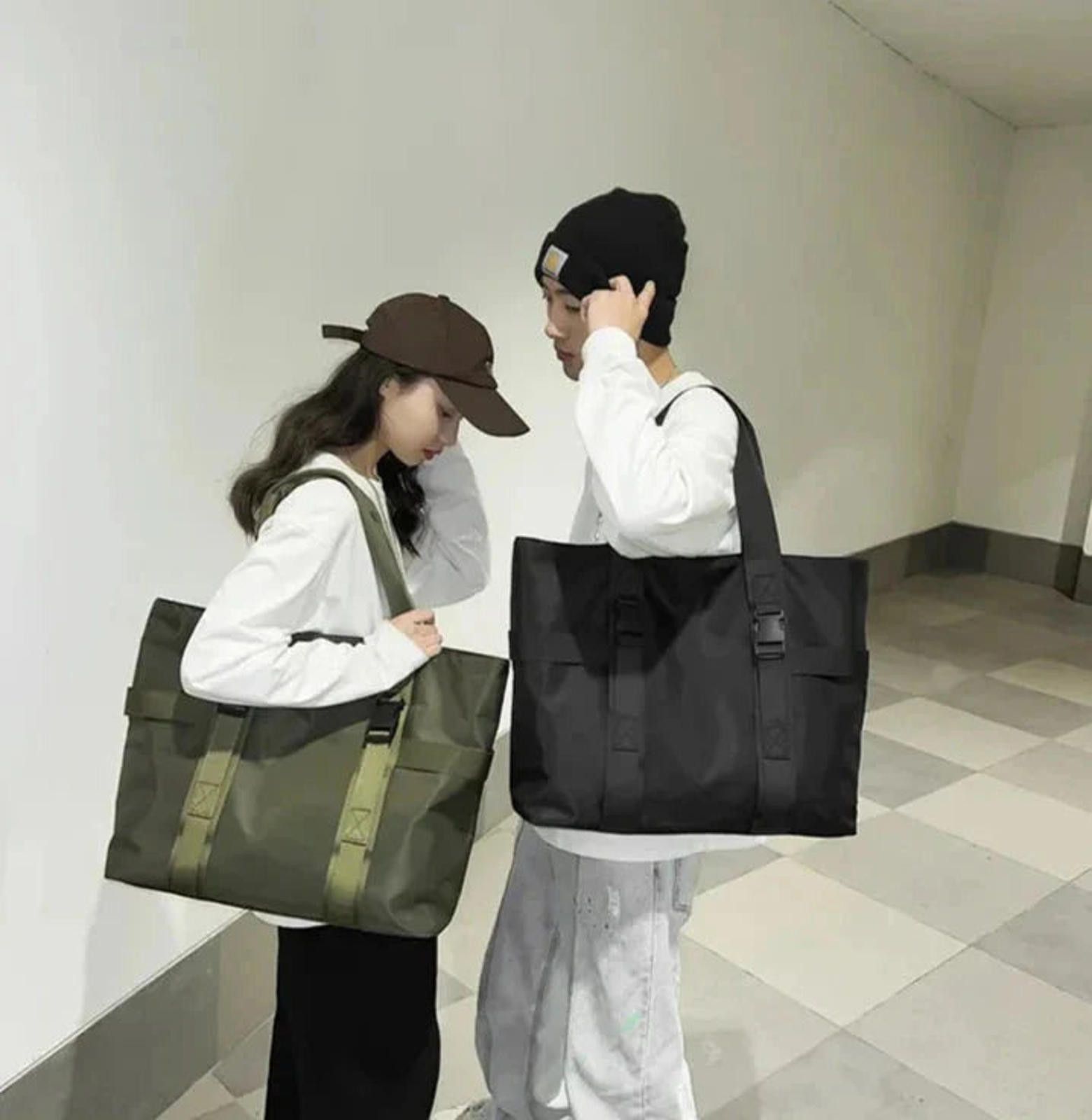 Vintage Large Utility Tote Bag Size ONE SIZE - 7 Thumbnail
