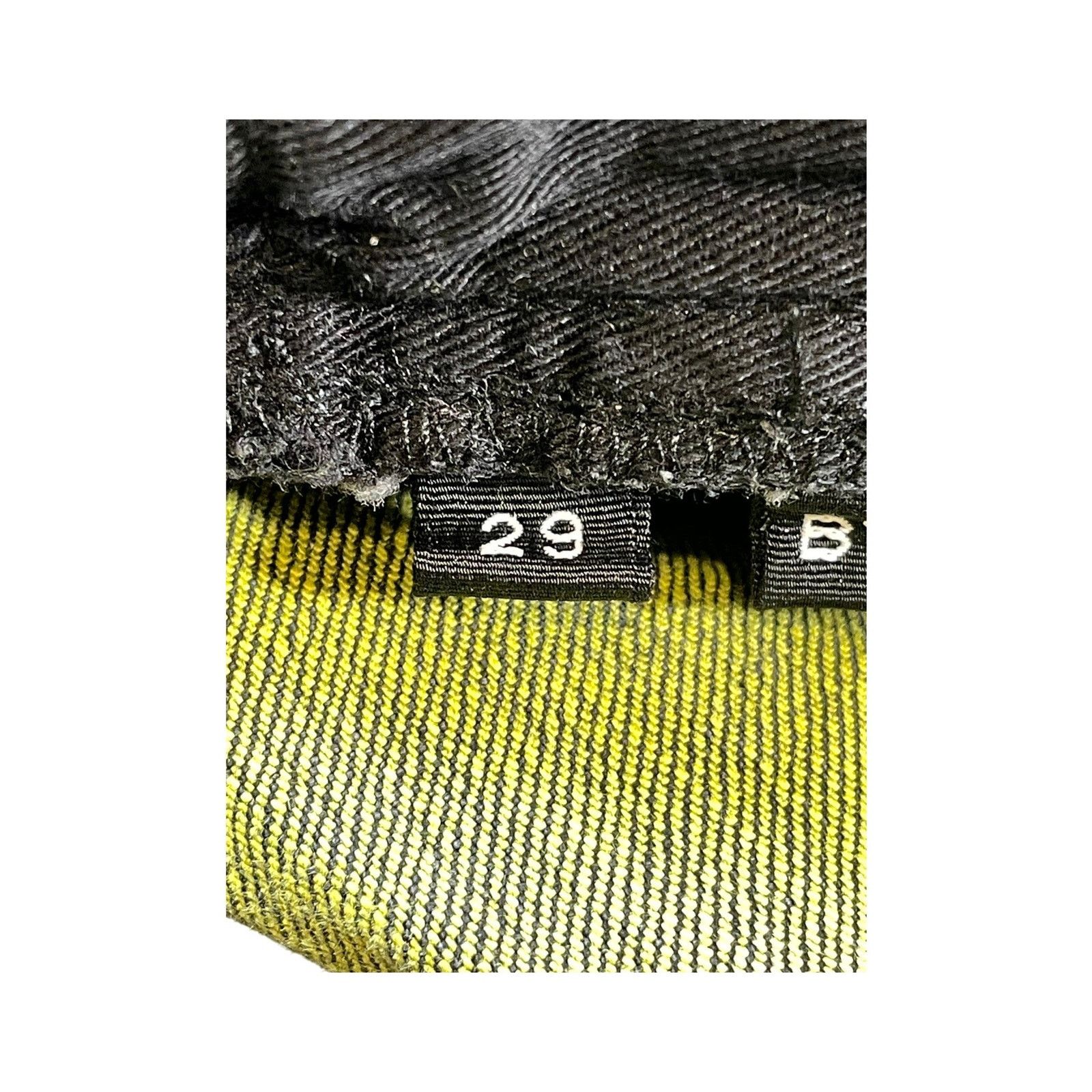 Purple Brand Purple Brand "Shotgun" Black Wash & Yellow Jeans Size US 29 - 9 Thumbnail
