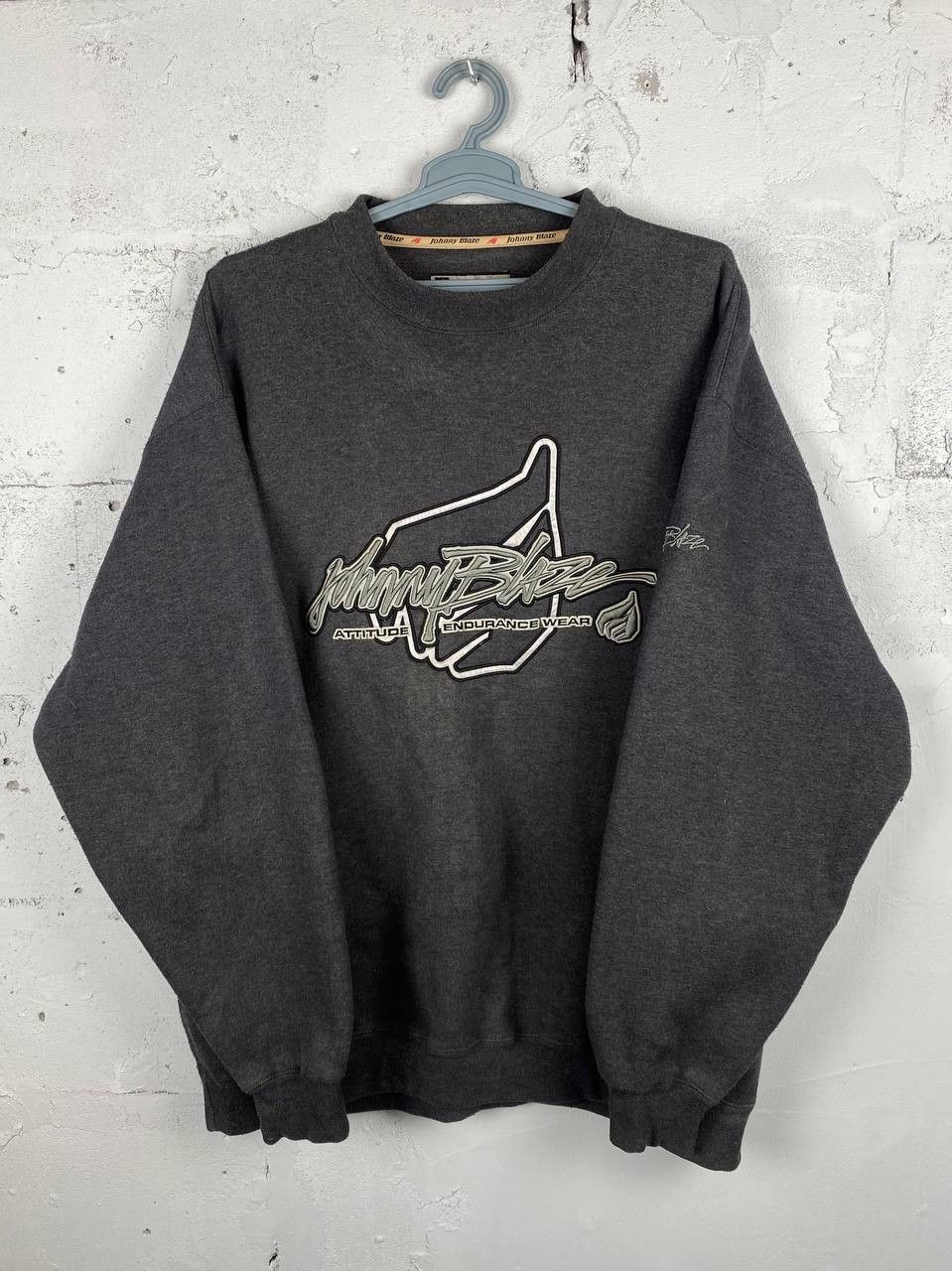 VINTAGE JOHNNY BLAZE HIP HOP Sweatshirt Baggy
