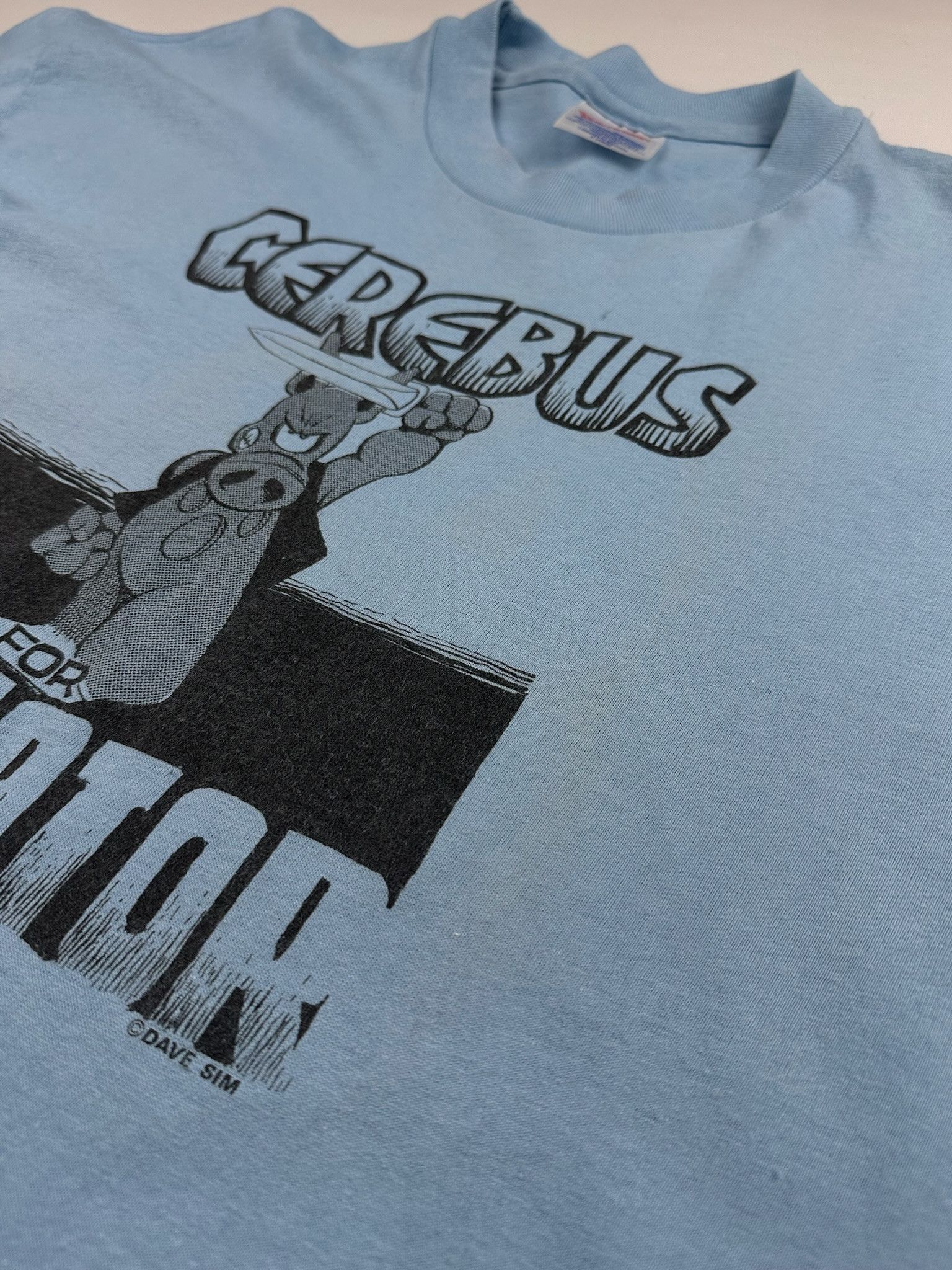 DC Comics Vintage 90s Cerebus Graphitti comics marvel dc T-Shirt Size US XL / EU 56 / 4 - 6 Thumbnail