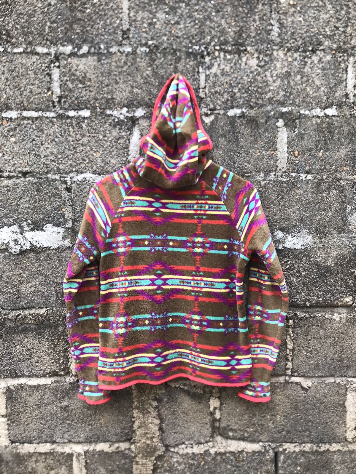 Japanese Brand × Native 💥Vintage Titicaca Fleece Mulitcolour Hoodie Jacket Size M / US 6-8 / IT 42-44 - 11 Thumbnail