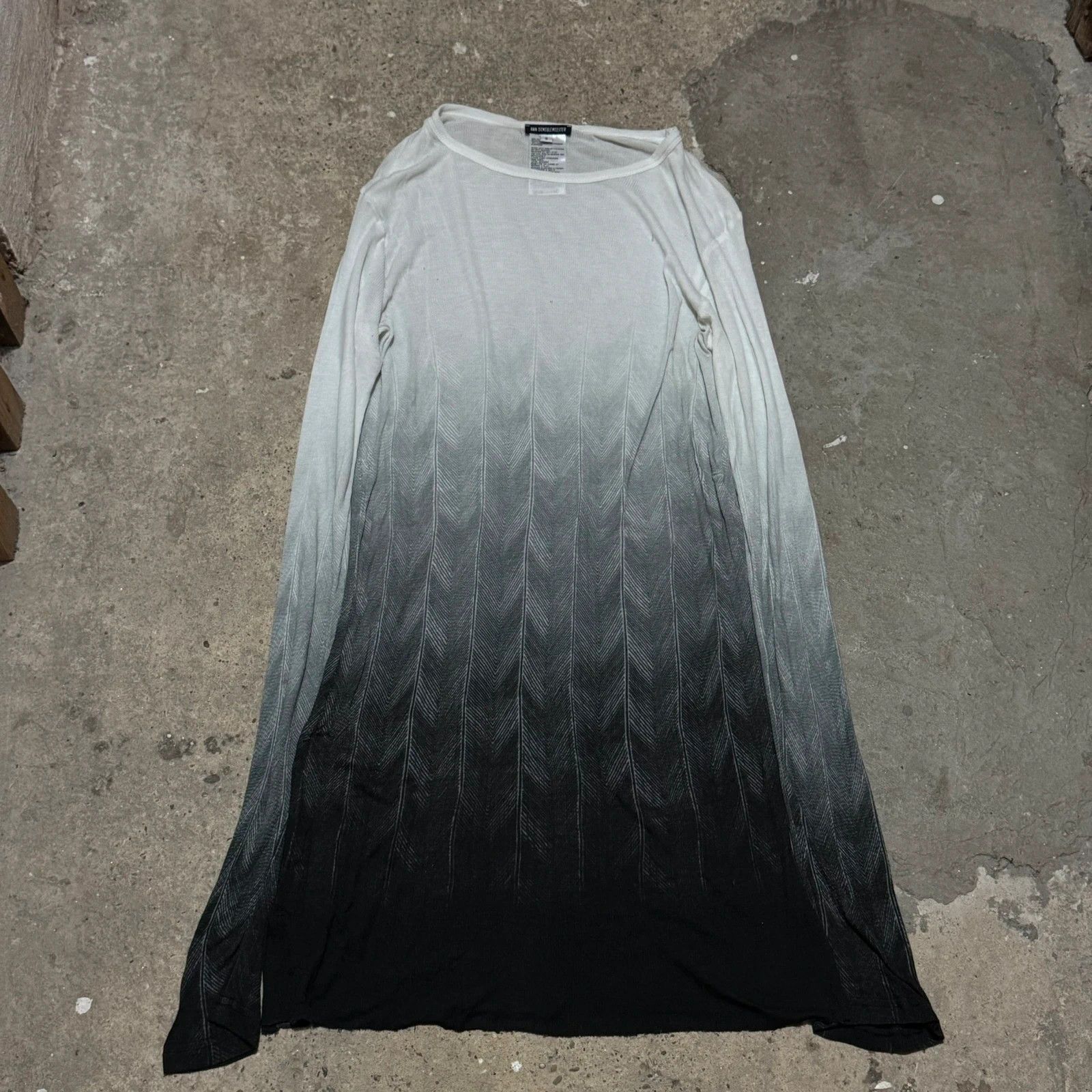 Ann Demeulemeester F/W 2012 Ann Demeulemeester gradient long sleeve Size US S / EU 44-46 / 1 - 1 Thumbnail