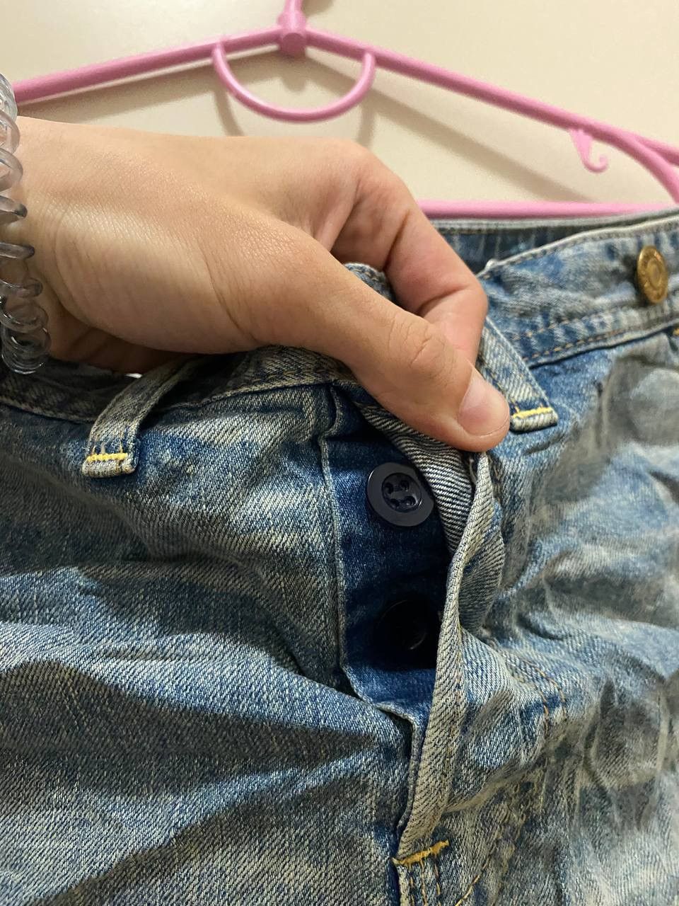 Japanese Brand × Vintage RNA ALTERNATIVE WOMEN JEANS SKIRT Size 26" / US 2 / IT 38 - 7 Thumbnail