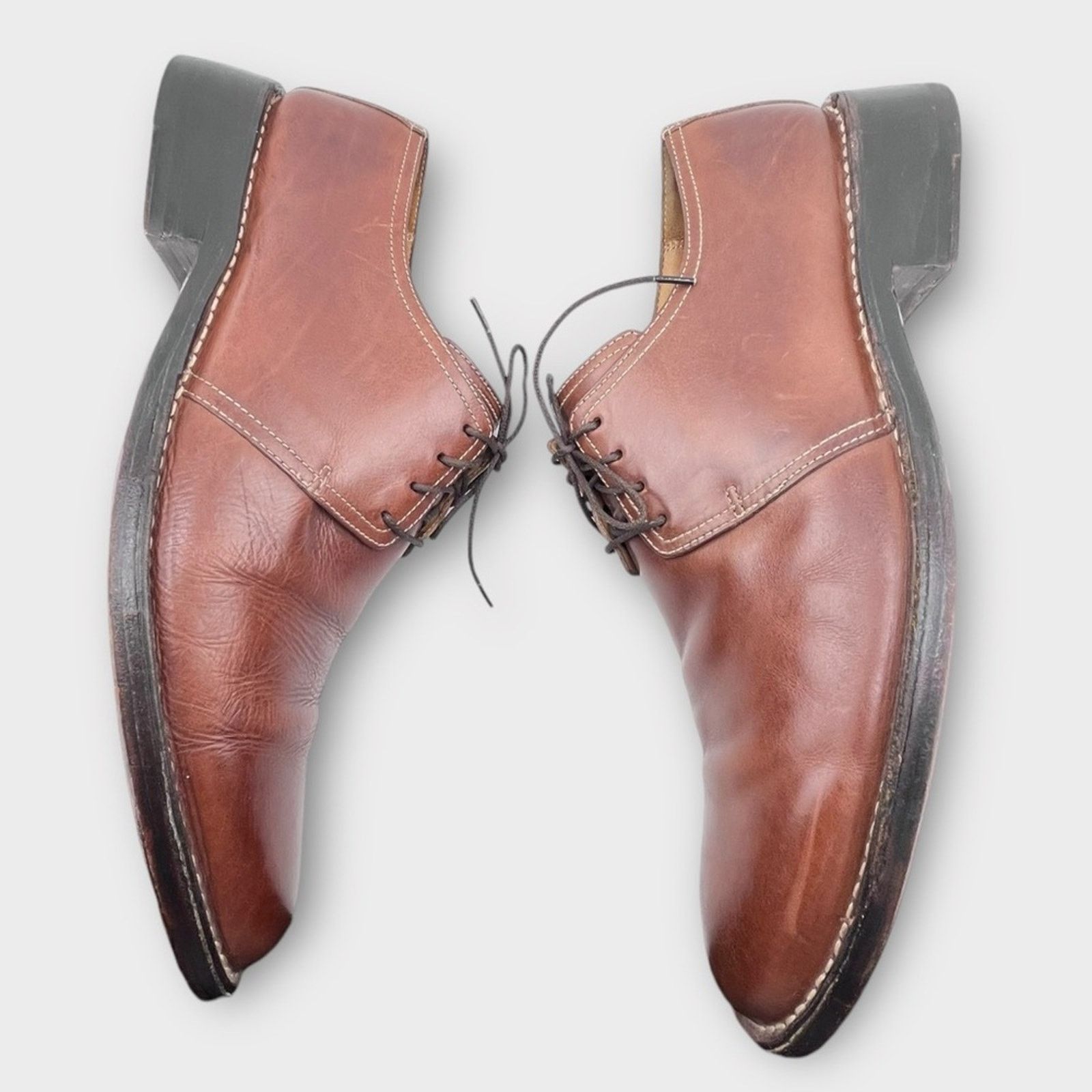 Cole Haan COLE HAAN men’s brown leather tie Oxford shoes size 13 Size US 13 / EU 46 - 5 Thumbnail