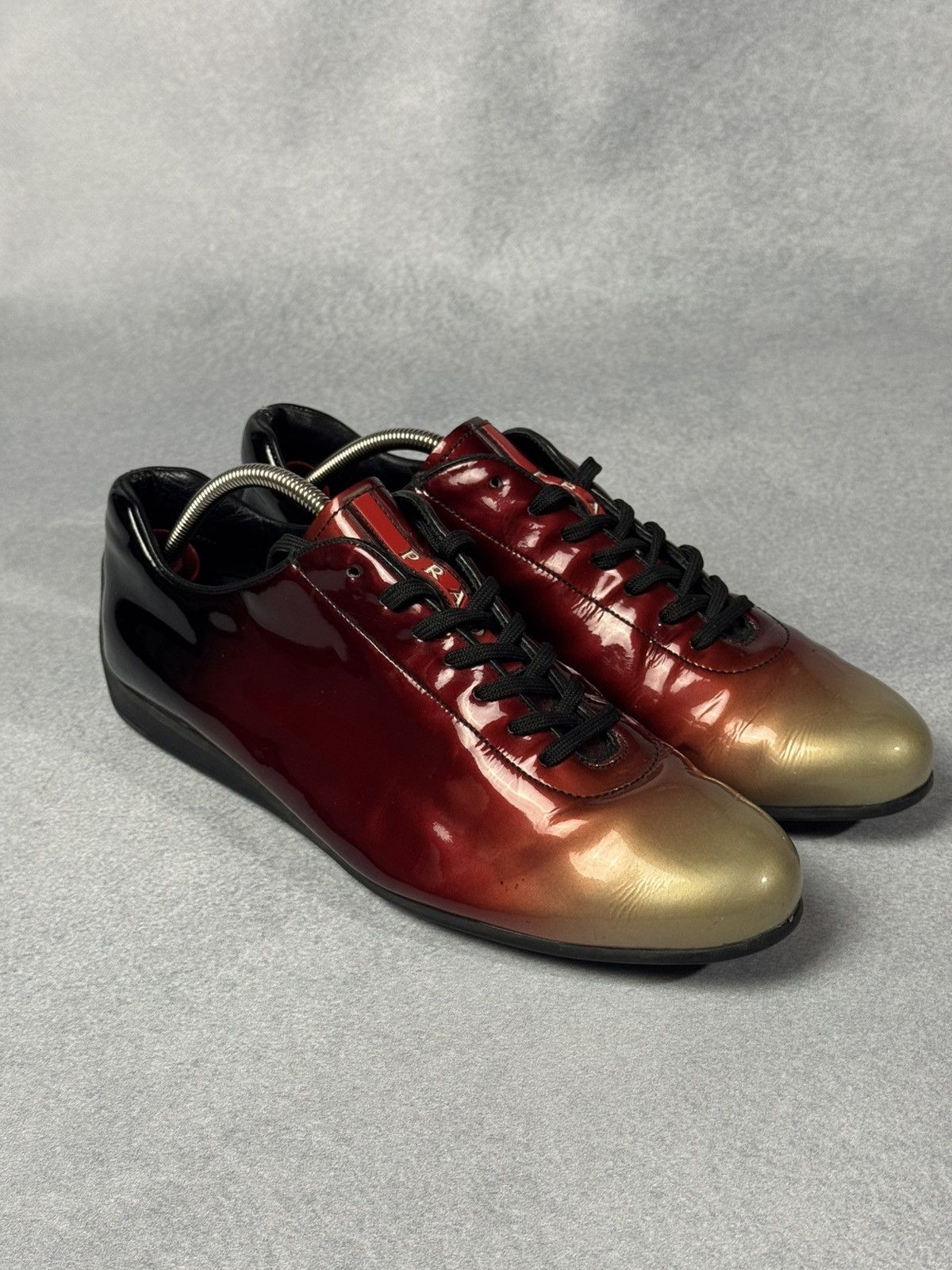 靴 05ss archive prada leather design shoes Prada Archive Shoes | Grailed