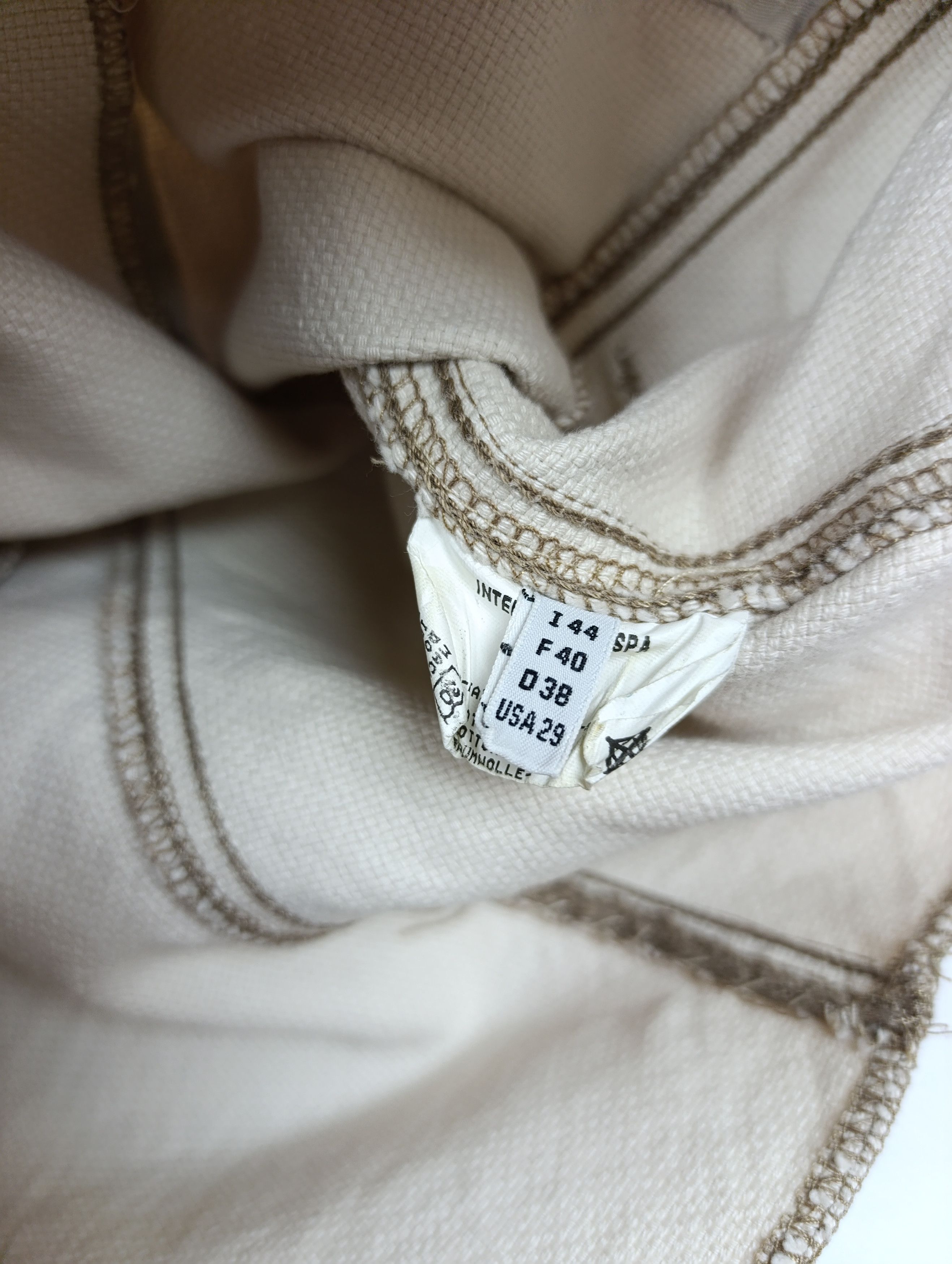 Marithe + Francois Girbaud VINTAGE MARITHE FRANCOIS GIRBAUD CANVAS FRAYED BLAZER JACKET Size M / US 6-8 / IT 42-44 - 11 Thumbnail