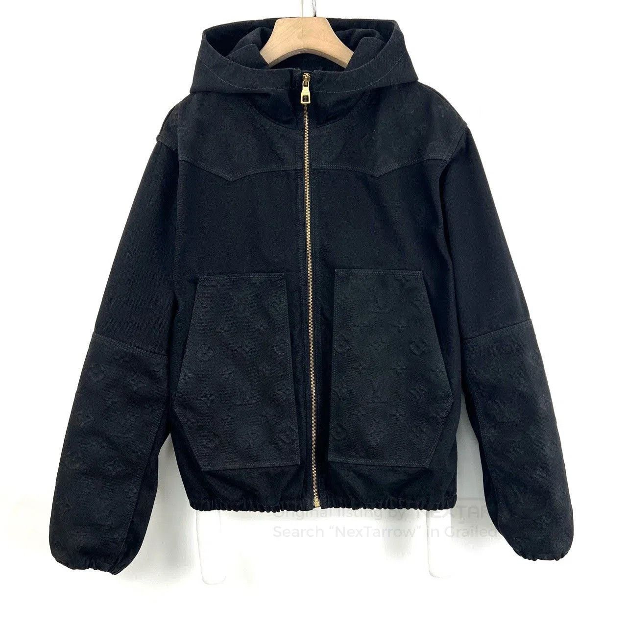 Louis Vuitton Louis Vuitton Woodcut Relief Denim Jacket. Size US M / EU 48-50 / 2 - 2 Thumbnail