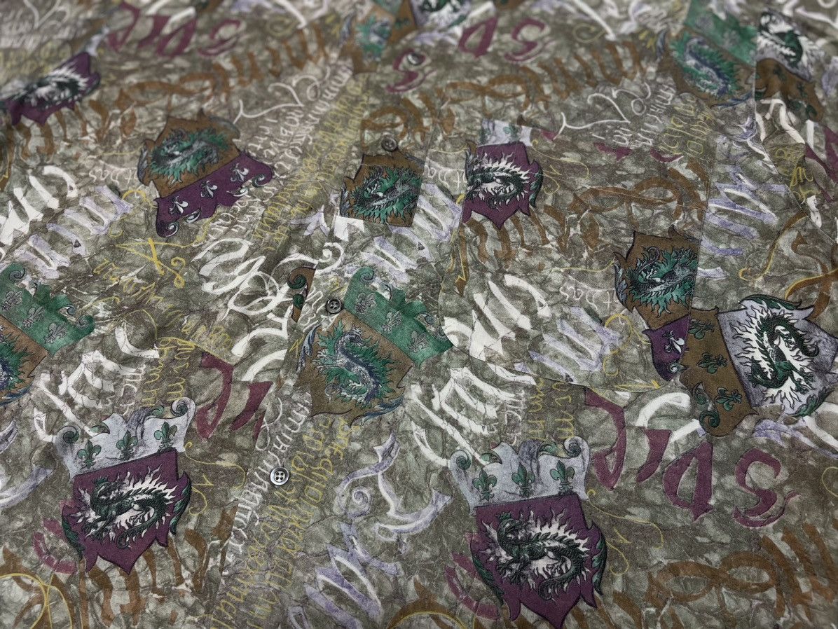 Beauty Beast × Vintage Vintage Italian design Dragon motif Size L / US 10 / IT 46 - 3 Thumbnail